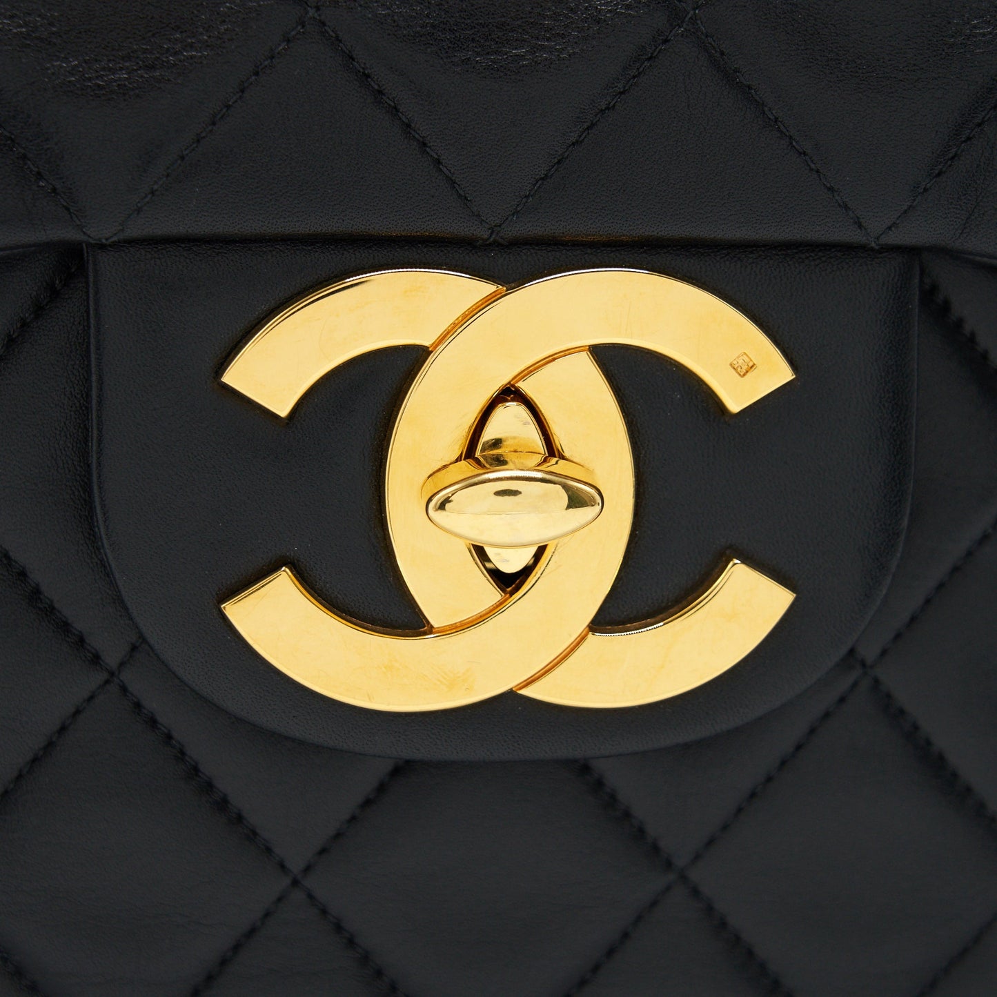 Chanel  Maxi Flap Bag Black 24K