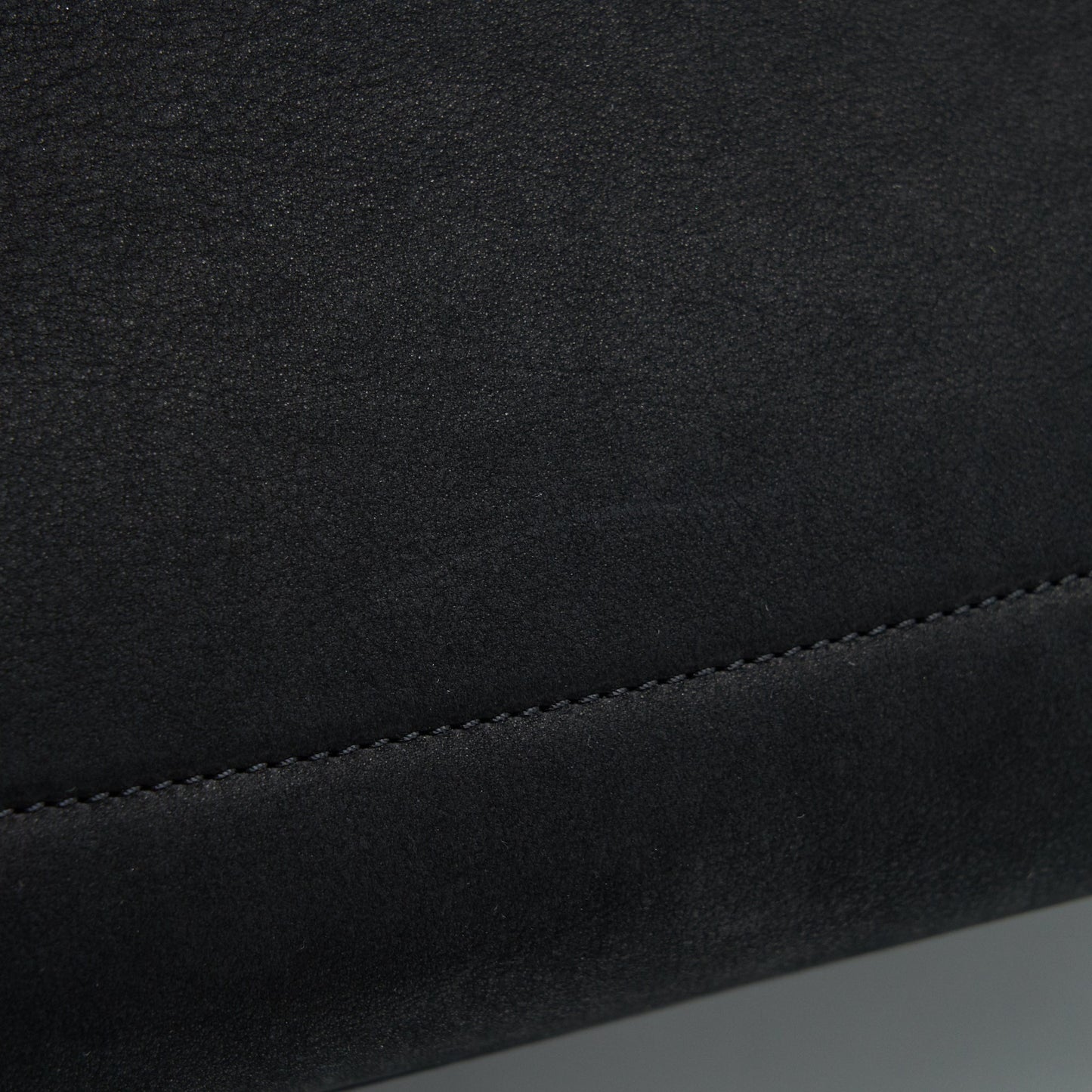 Chanel Suede Leather Tote Bag Black L