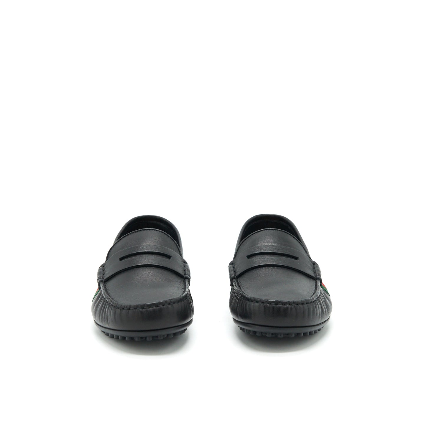 Gucci Size 5 Men?s Leather Loafer Black