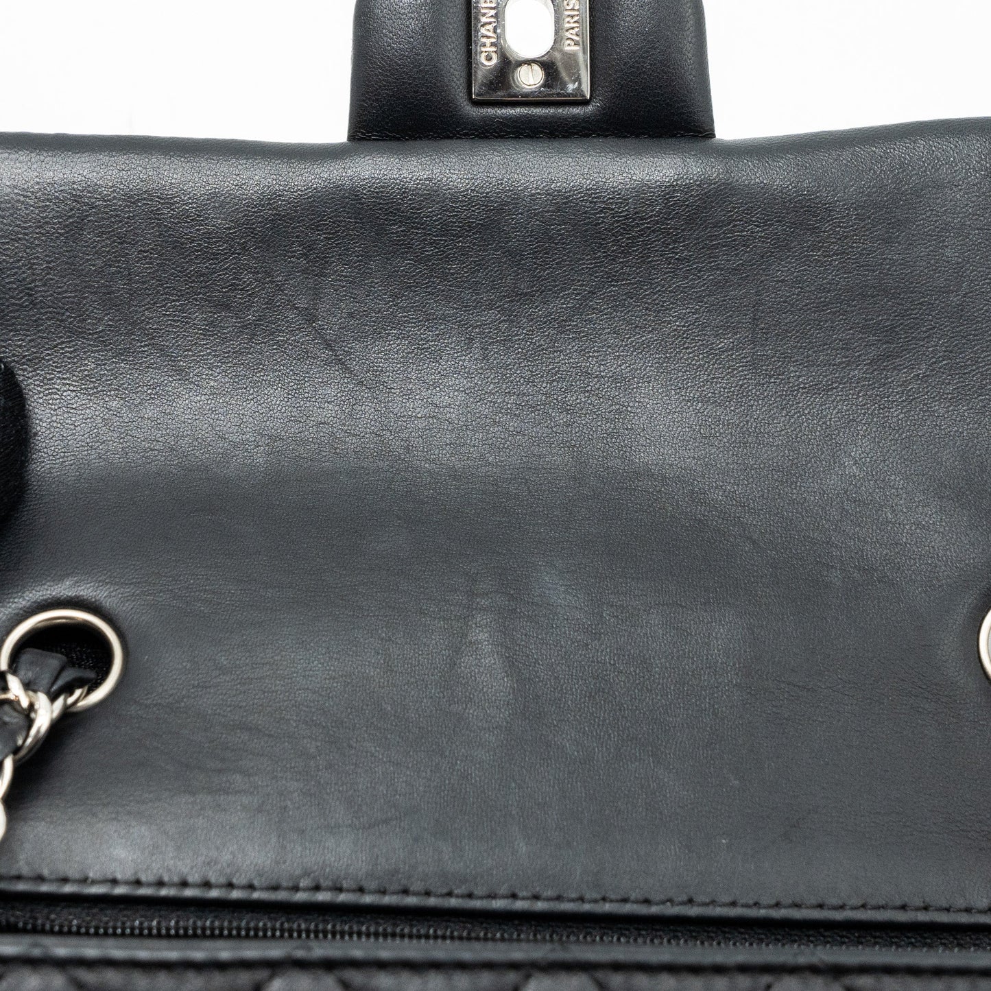 Chanel Classic Mini Rectangular Flap Bag Lambskin Black