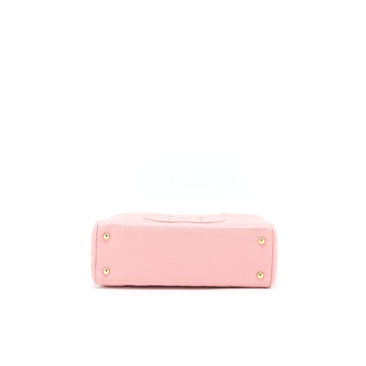 Chanel  Bowling Bag Caviar Light Pink L