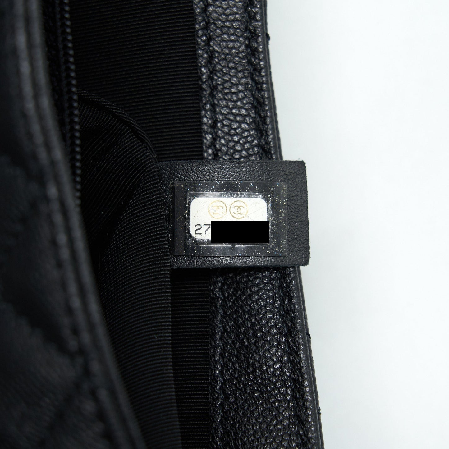 Chanel Flap Chain Bag Black L