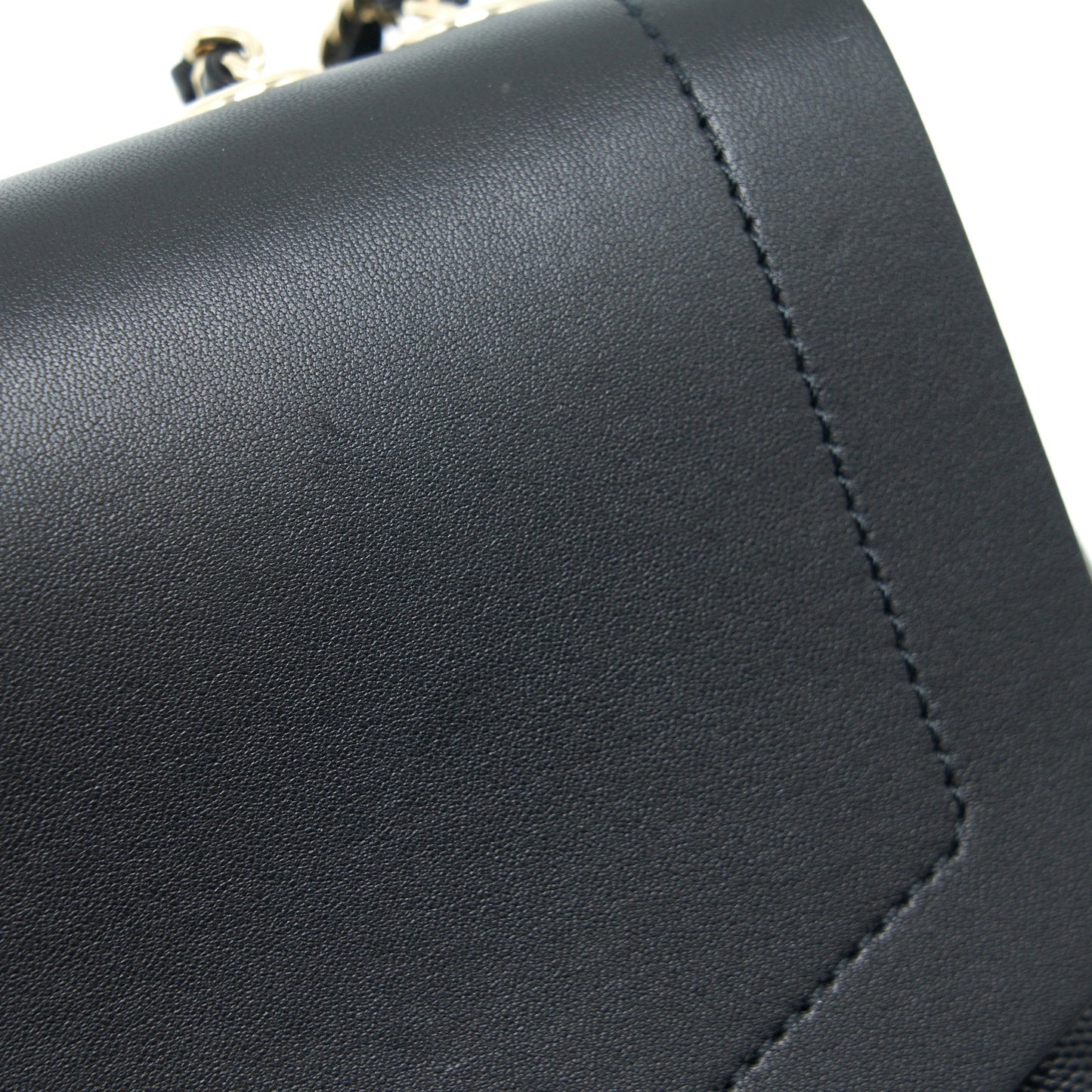 Chanel Flap Chain Bag Black L