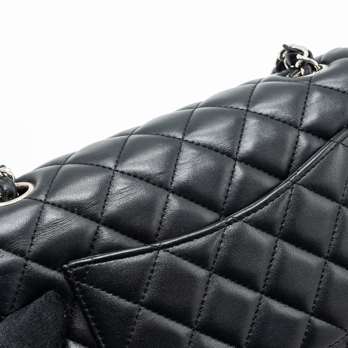Chanel Classic Mini Rectangular Flap Bag Lambskin Black
