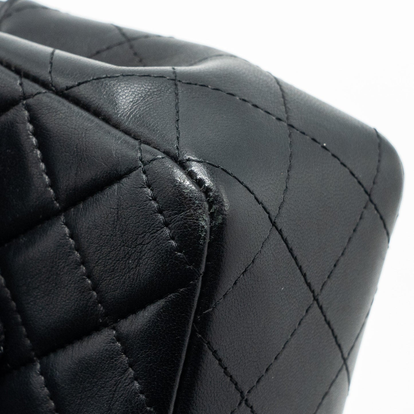 Chanel Classic Mini Rectangular Flap Bag Lambskin Black