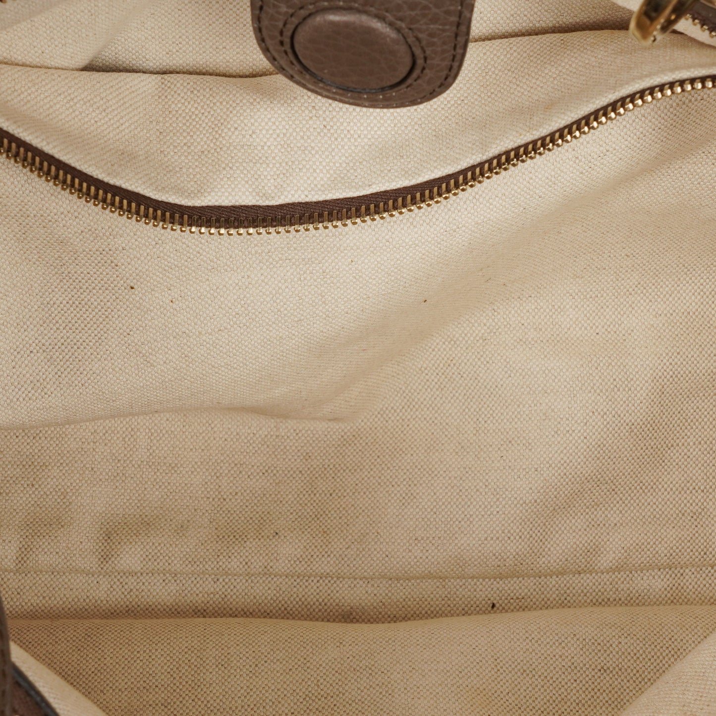 Gucci Pebbled Calfskin Bamboo Shopper Tote Bag