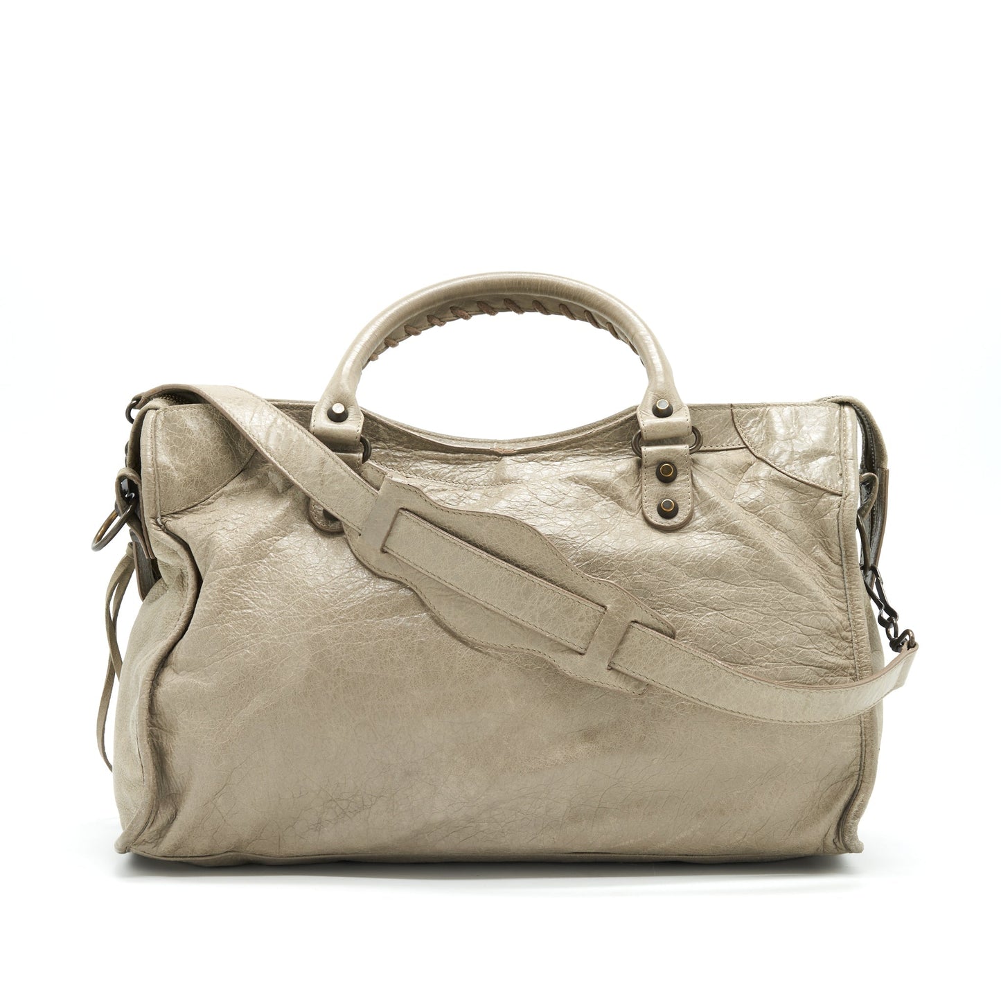 Balenciaga Classic City Purse Grey