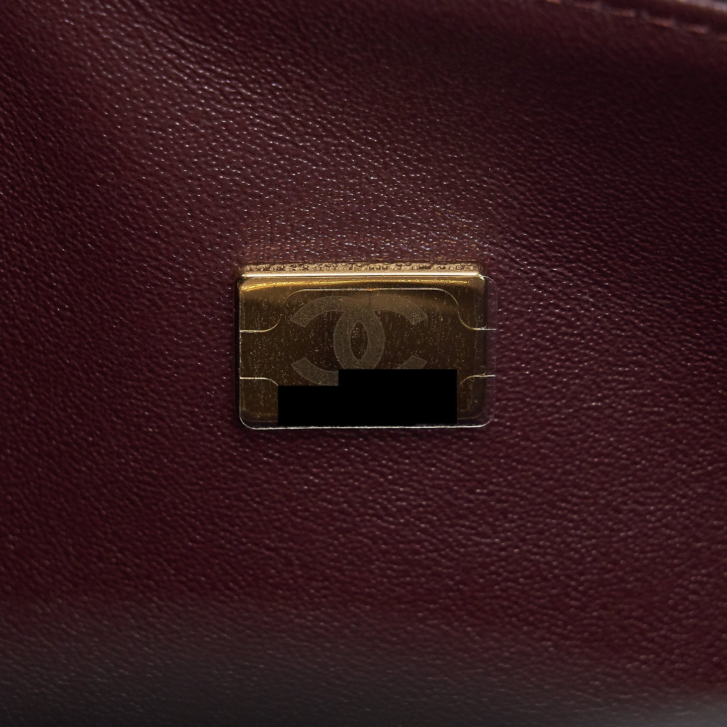 Chanel 22c caviar small classic double flap bag black