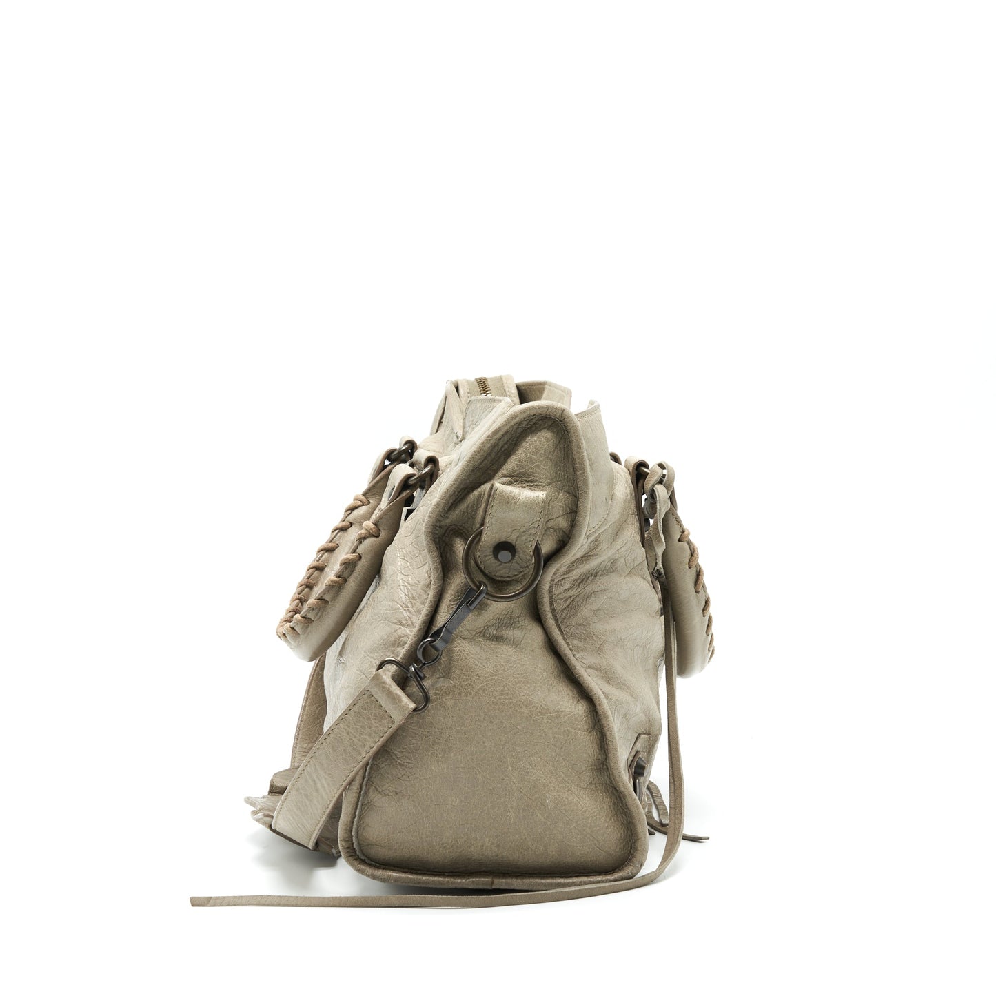 Balenciaga Classic City Purse Grey