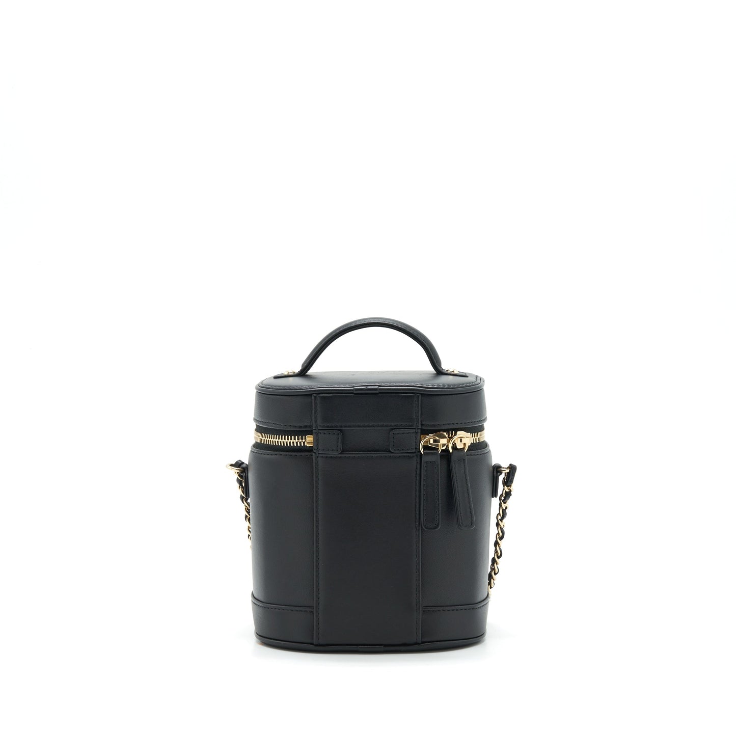 Chanel Vanity Case Lambskin Black L