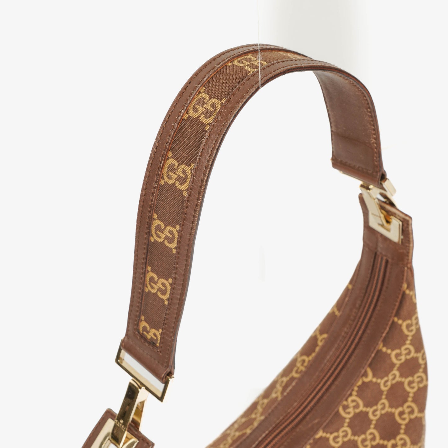 Gucci GG Canvas Hobo Shoulder Bag