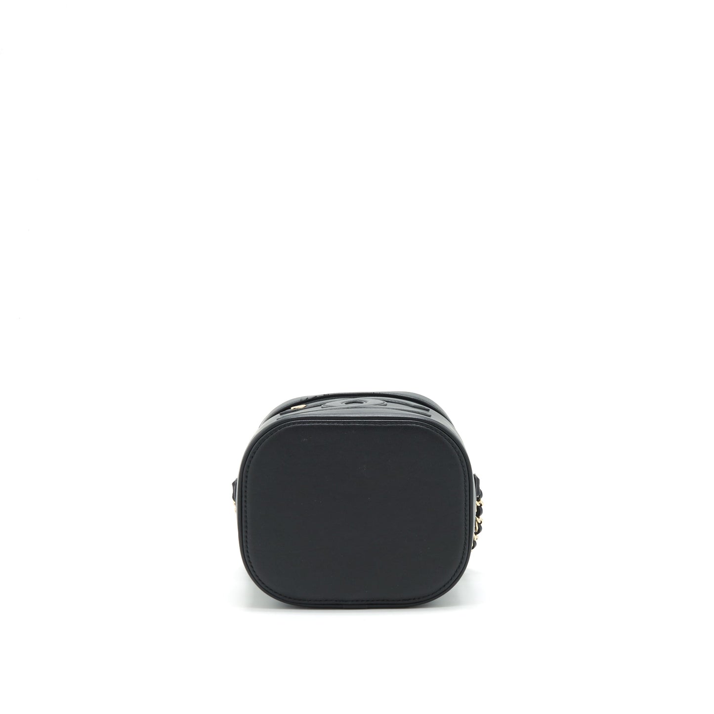 Chanel Vanity Case Lambskin Black L