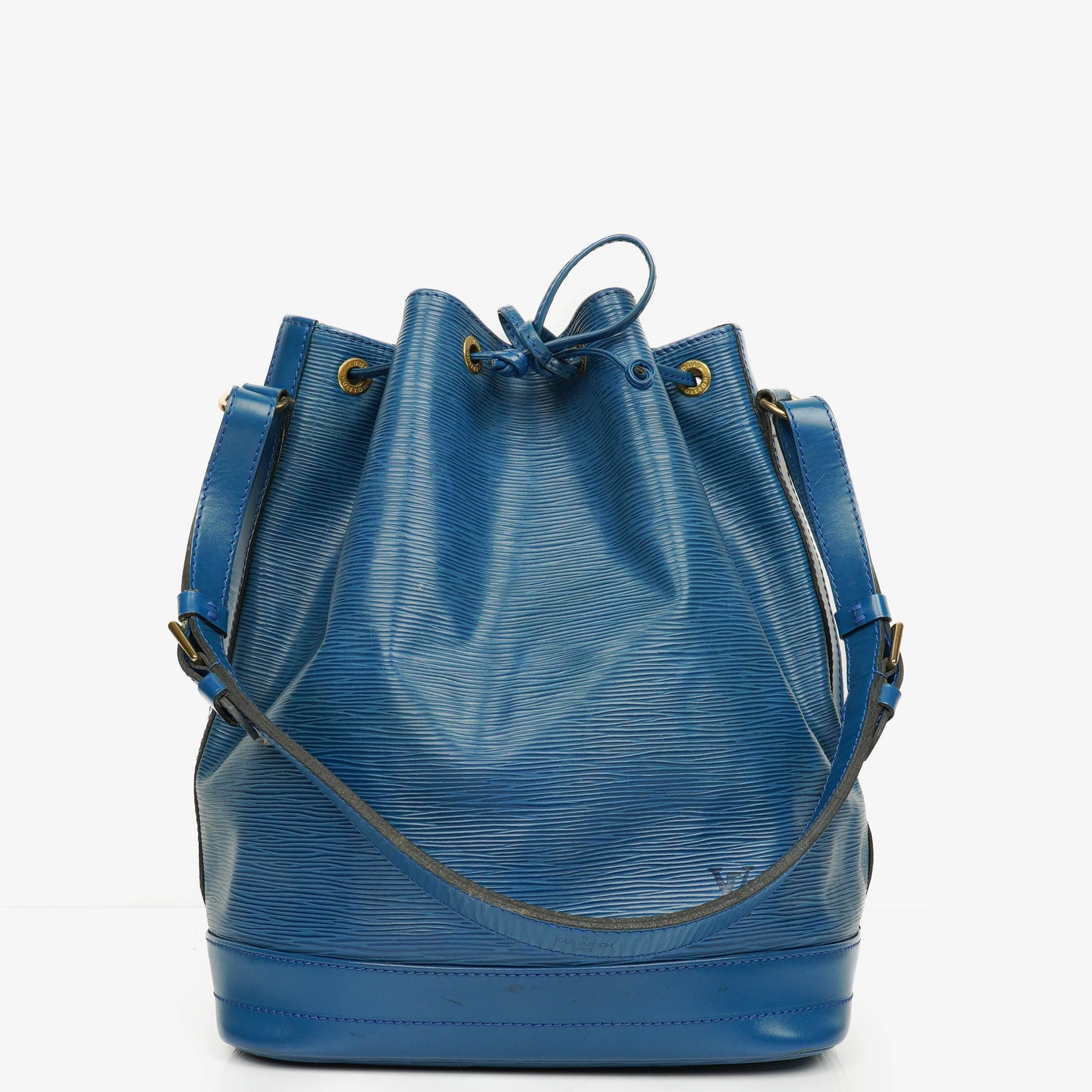 Louis Vuitton Noe Grande GM Blue Epi Leather Shoulder Bag