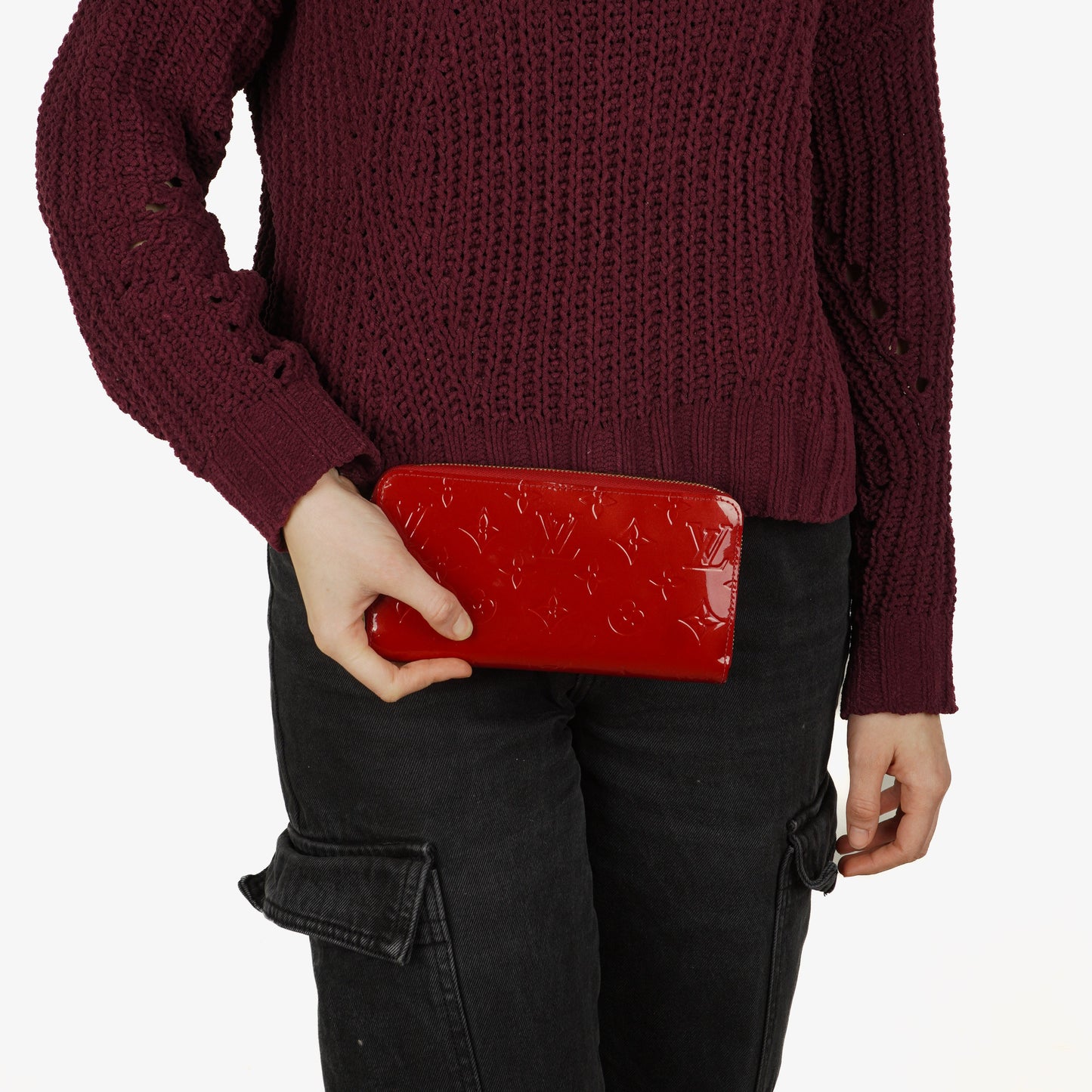Louis Vuitton Pomme D'Amour Vernis Zippy Wallet, 2012