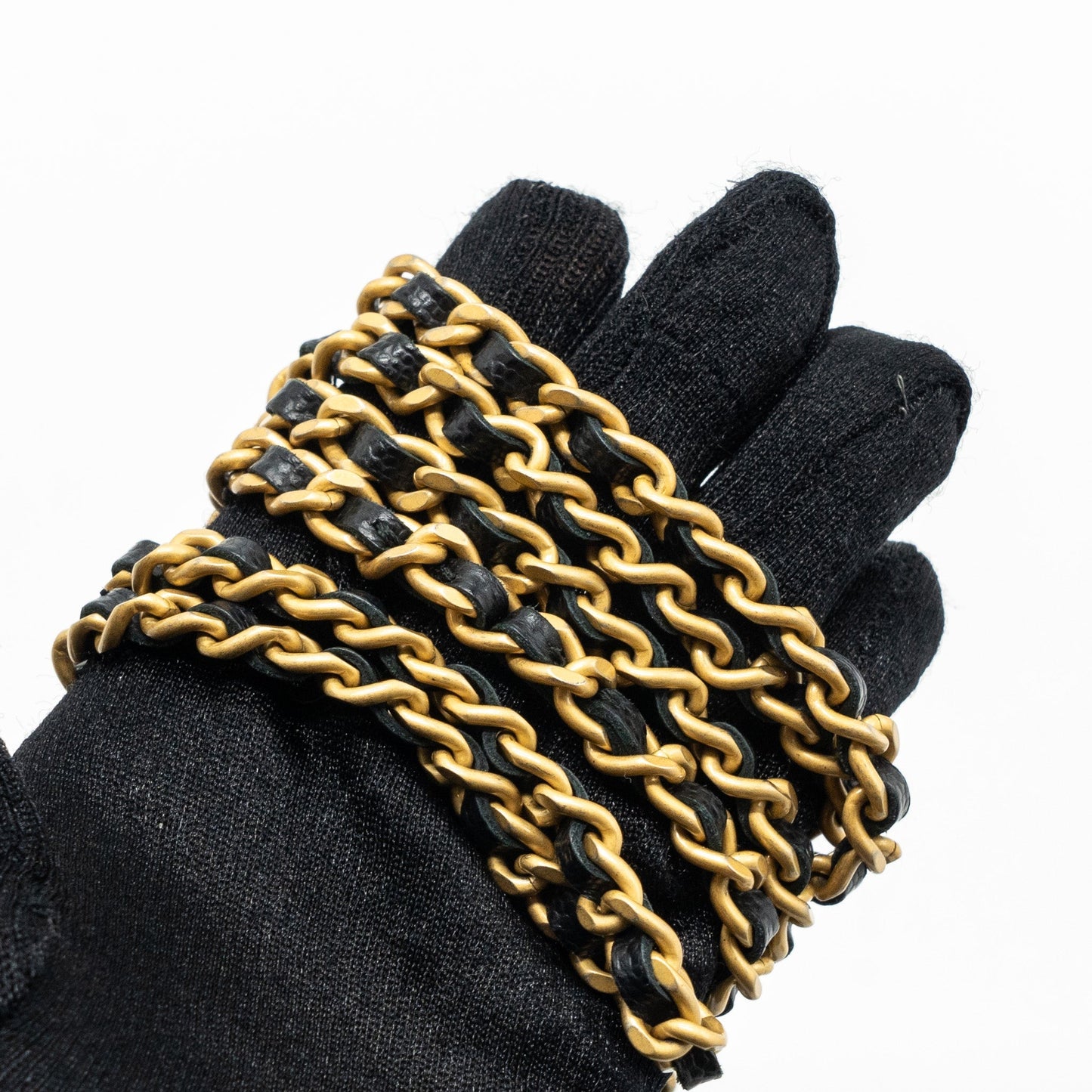 Chanel Boy Wallet On Chain Caviar Black