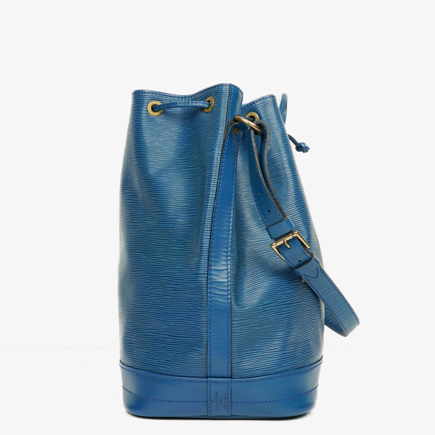 Louis Vuitton Noe Grande GM Blue Epi Leather Shoulder Bag