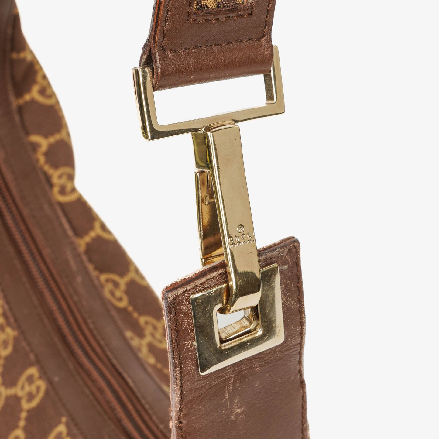 Gucci GG Canvas Hobo Shoulder Bag