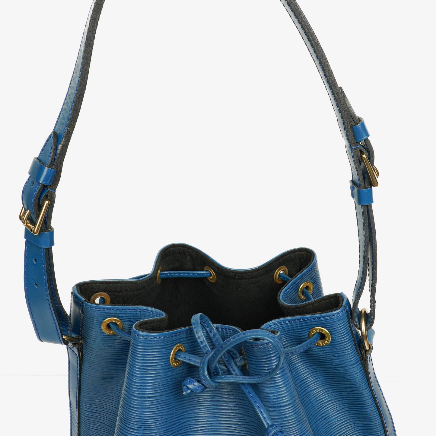 Louis Vuitton Noe Grande GM Blue Epi Leather Shoulder Bag