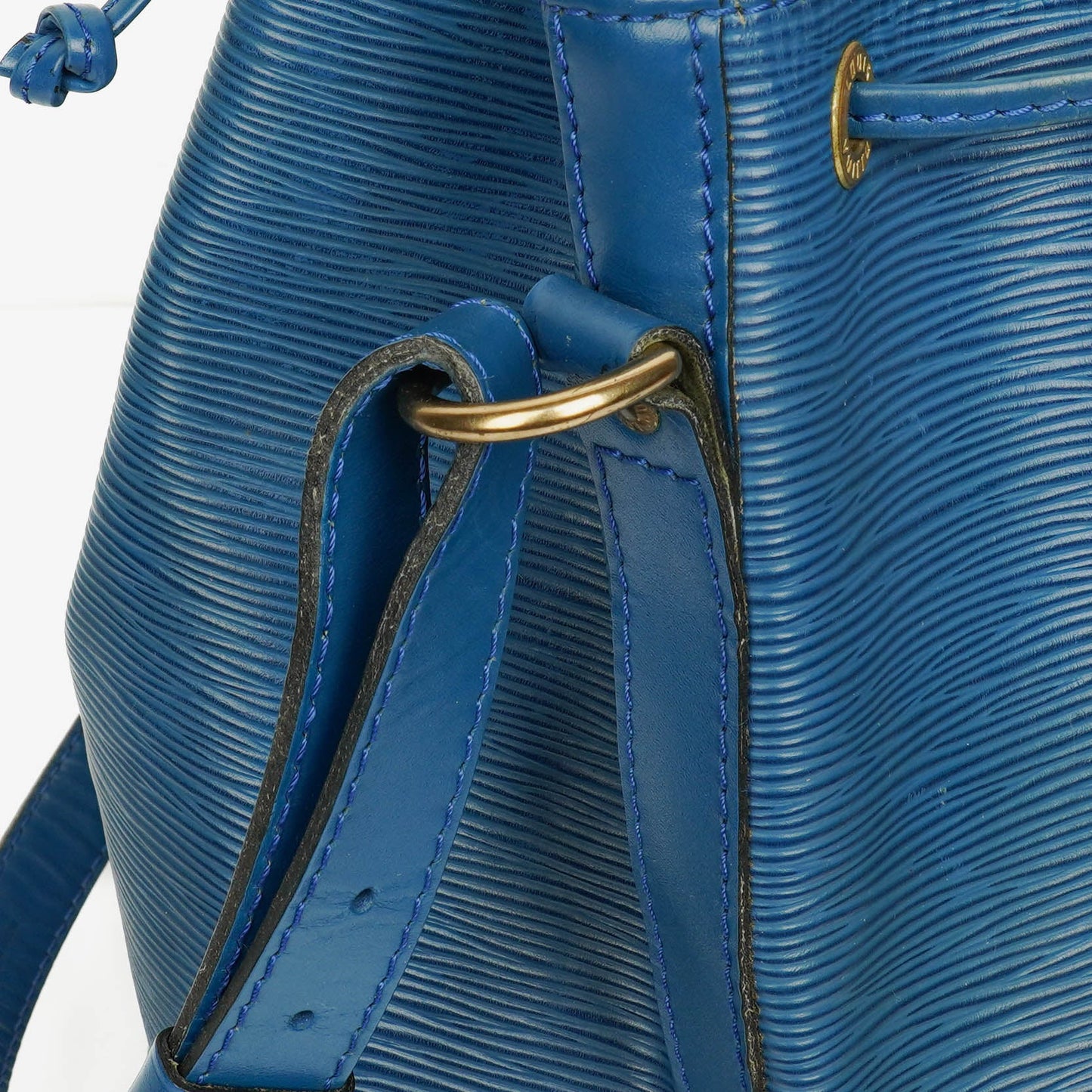 Louis Vuitton Noe Grande GM Blue Epi Leather Shoulder Bag