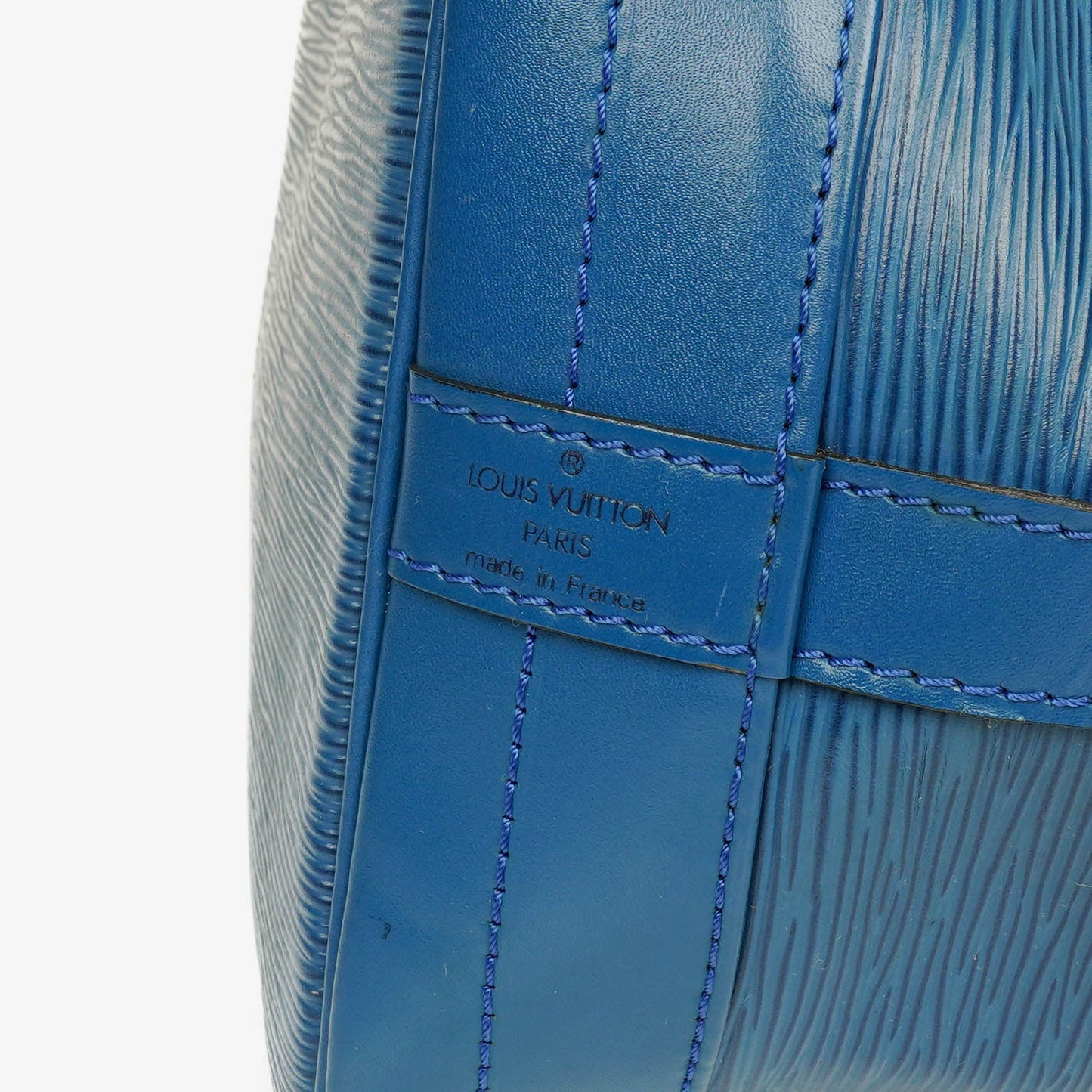 Louis Vuitton Noe Grande GM Blue Epi Leather Shoulder Bag