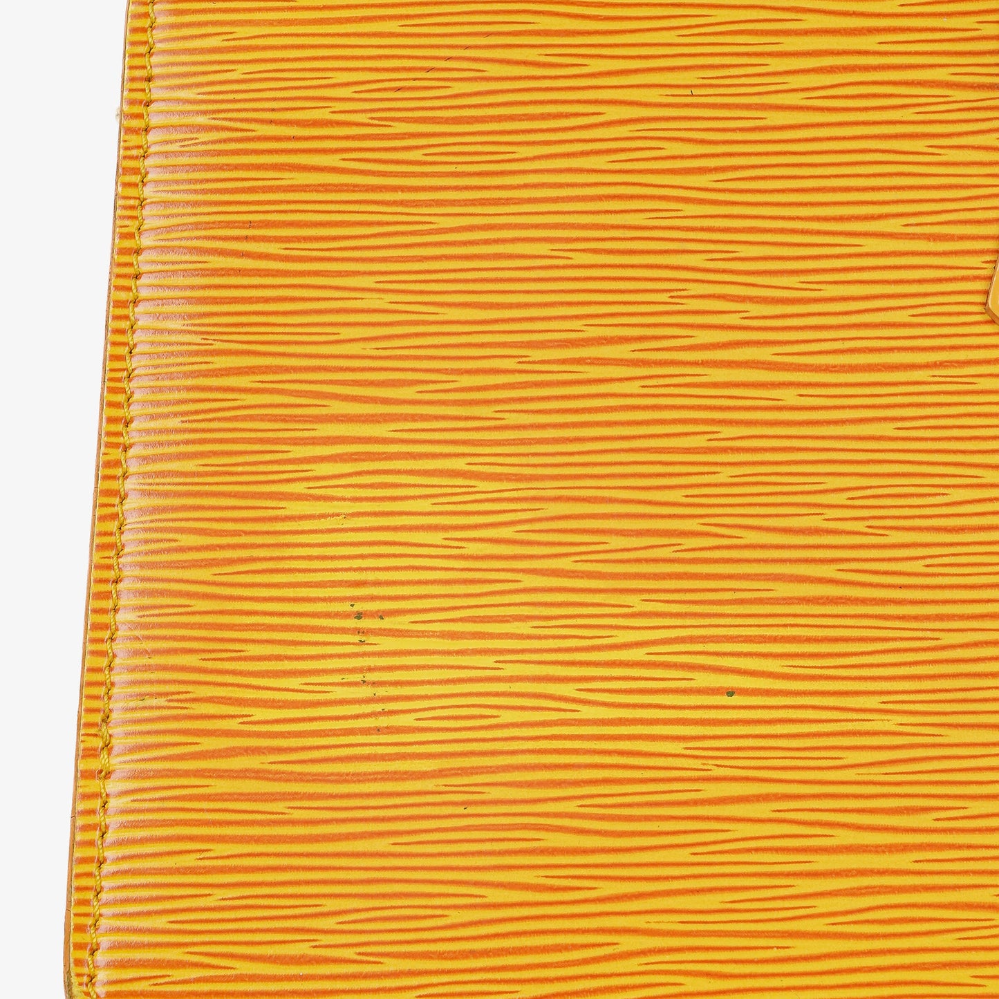 Louis Vuitton Triangle Yellow EPI Leather Handbag