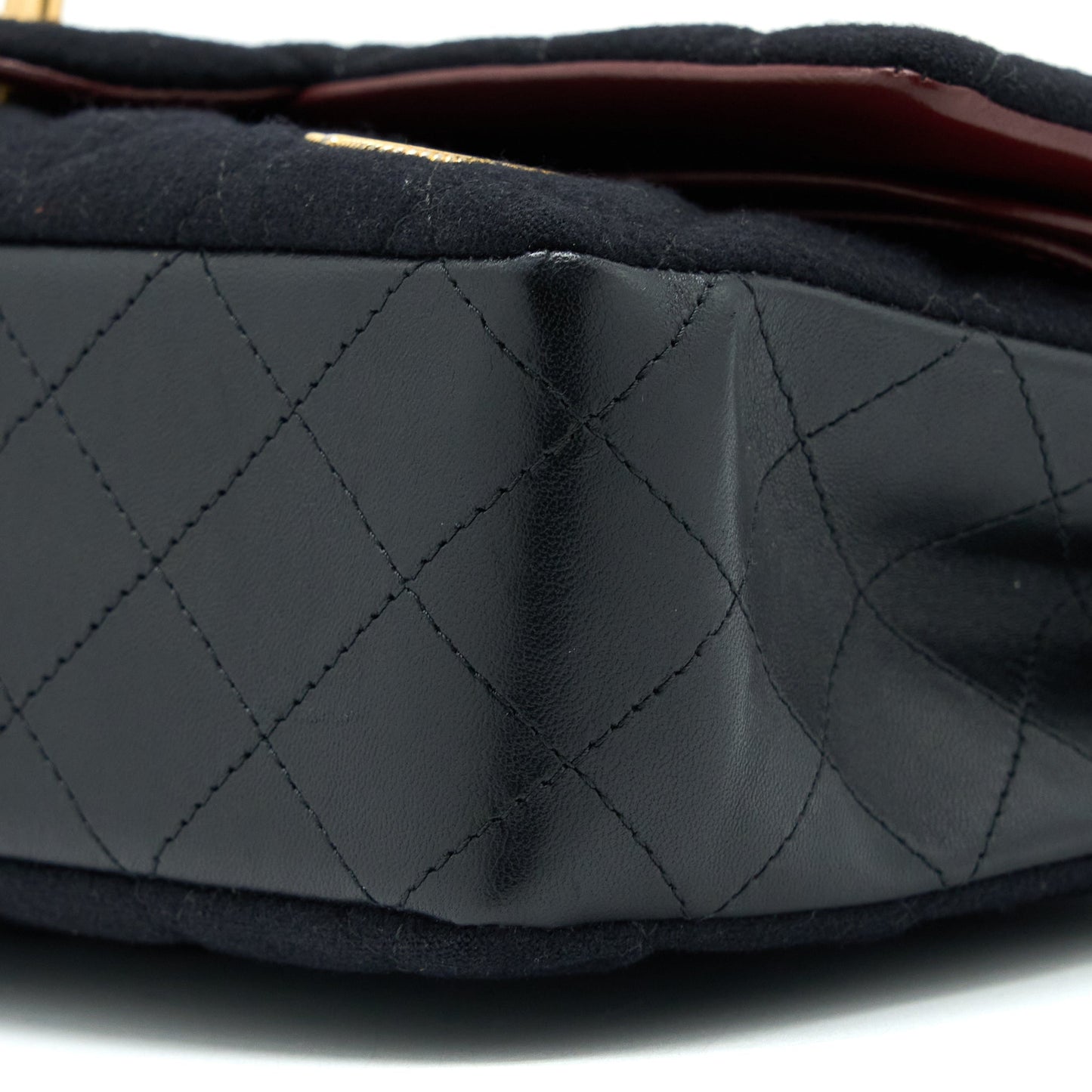 Chanel Medium Classic Double Flap Bag 2018 Metiers dArt Paris-Hamburg Collection Wool