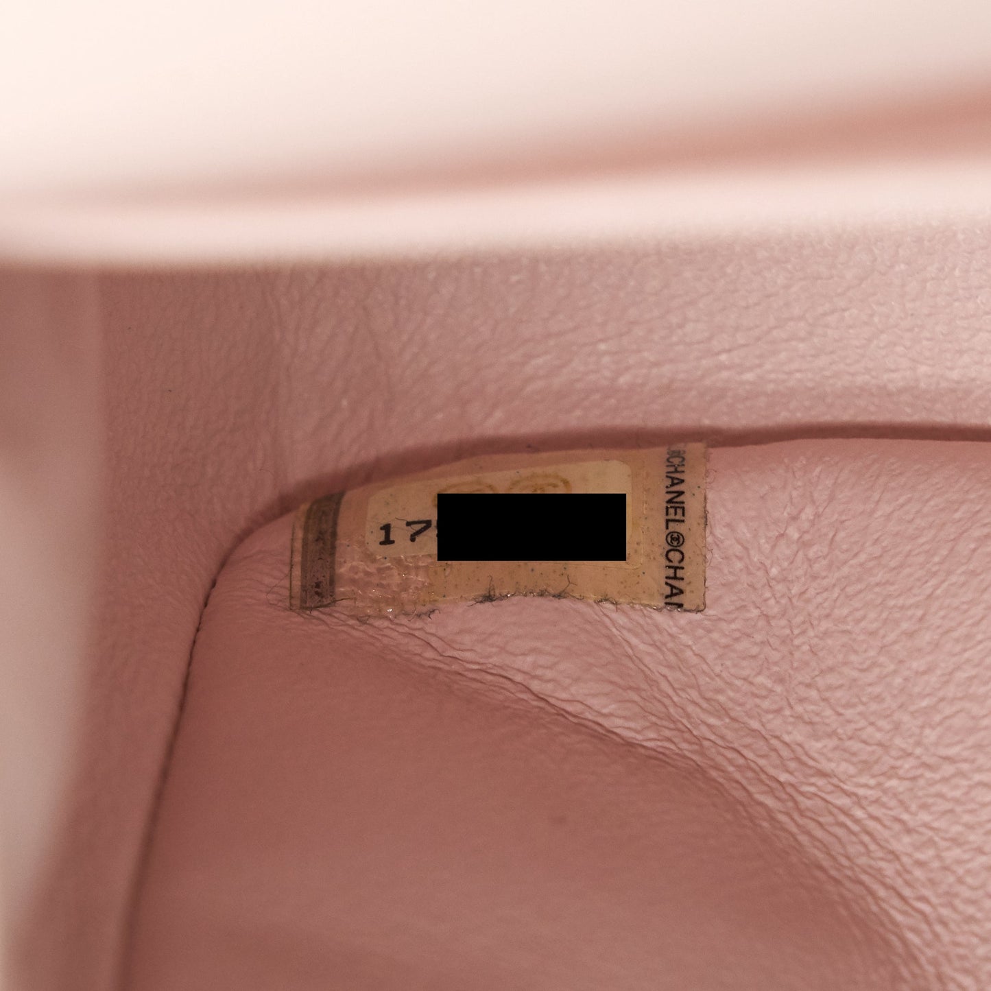 Chanel patent leather medium classic double flap bag Beige