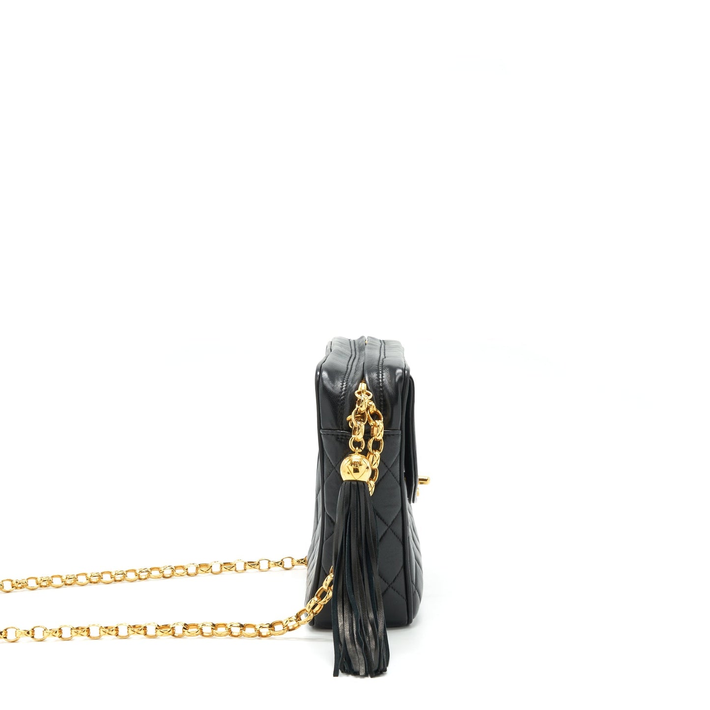 Chanel  Camera Bag Lambskin Black