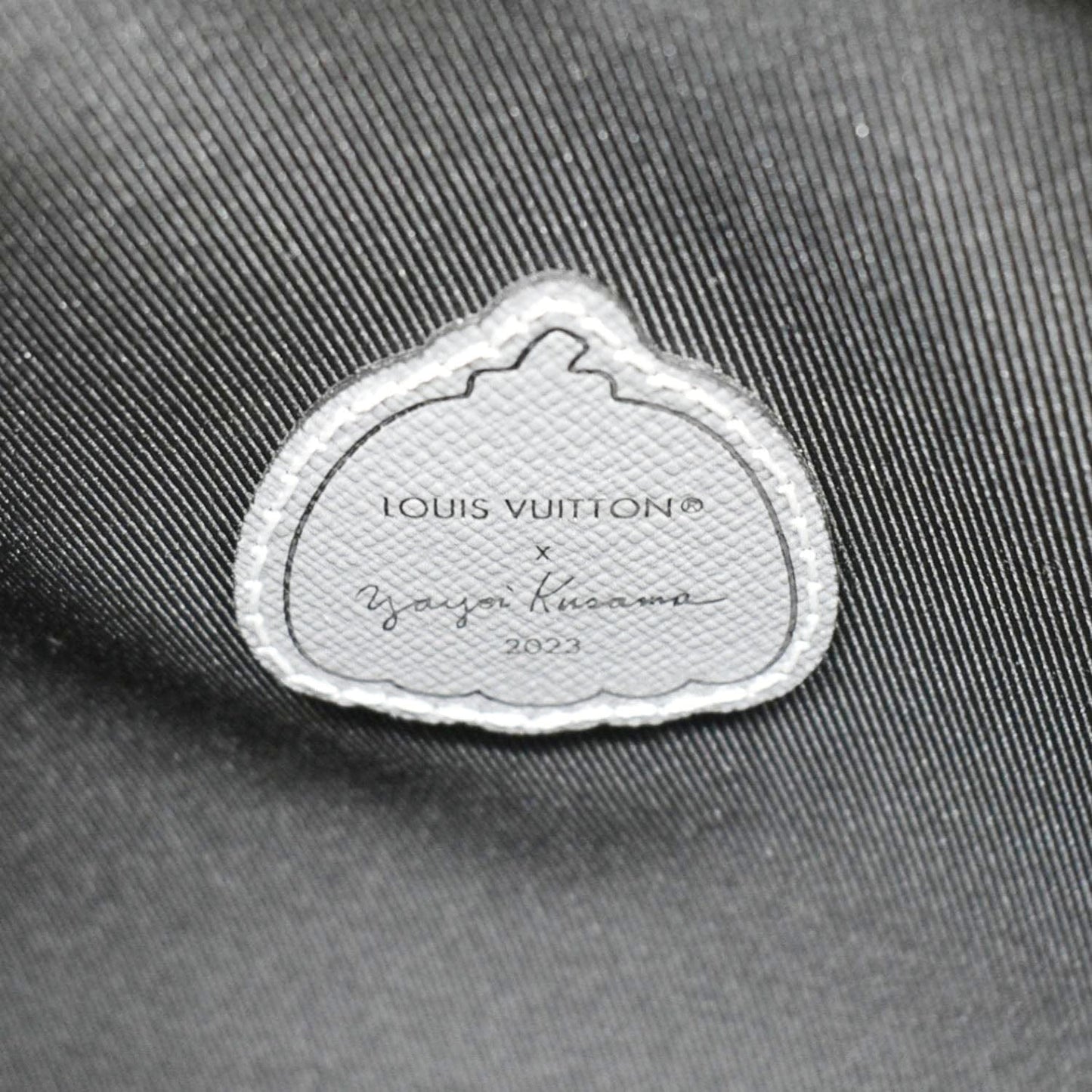 LOUIS VUITTON x YK Keepall 55 Bandouliere Monogram Eclipse Travel Bag Black