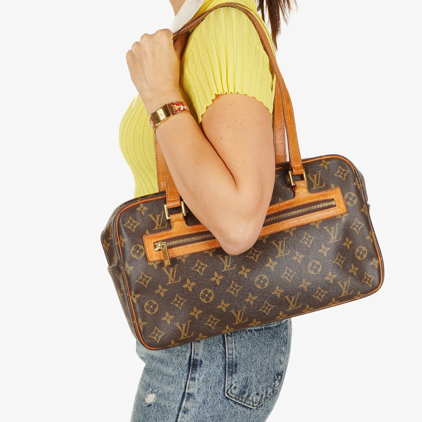 Louis Vuitton Cite GM Monogram Canvas Shoulder Bag