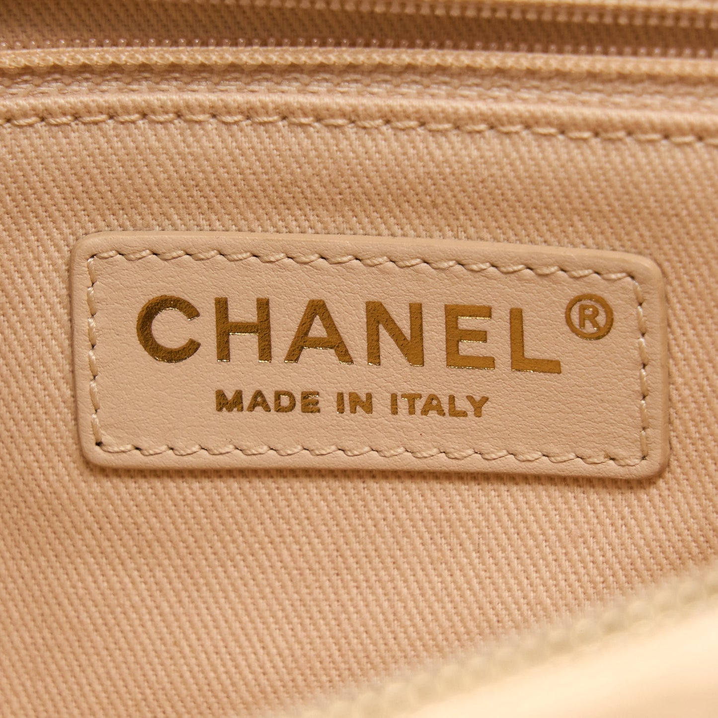 Chanel Coco Top Handle Flap Bag Caviar Beige