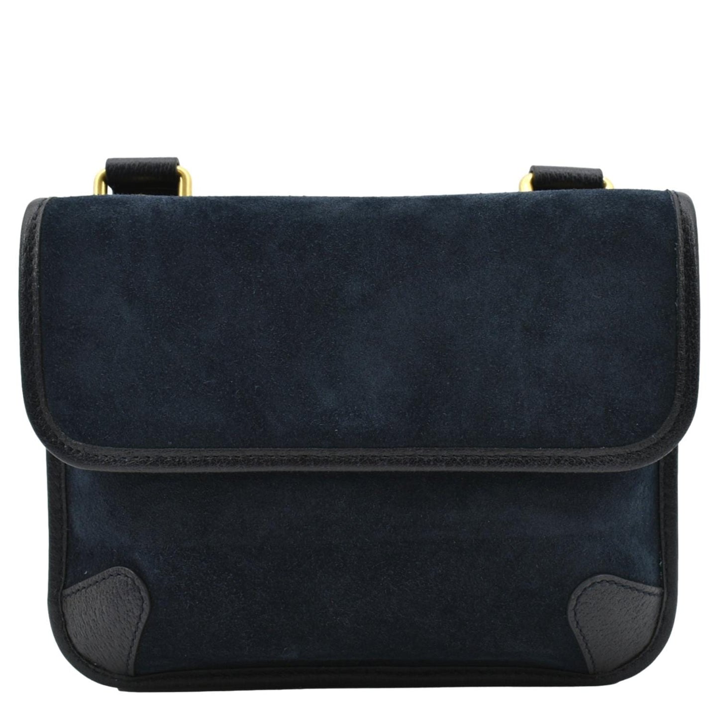 GUCCI Neo   Suede Crossbody Bag Blue 501050
