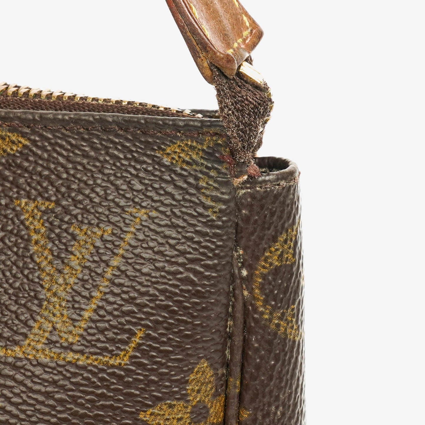 Louis Vuitton Pochette Accessoires Monogram Canvas Clutch Handba