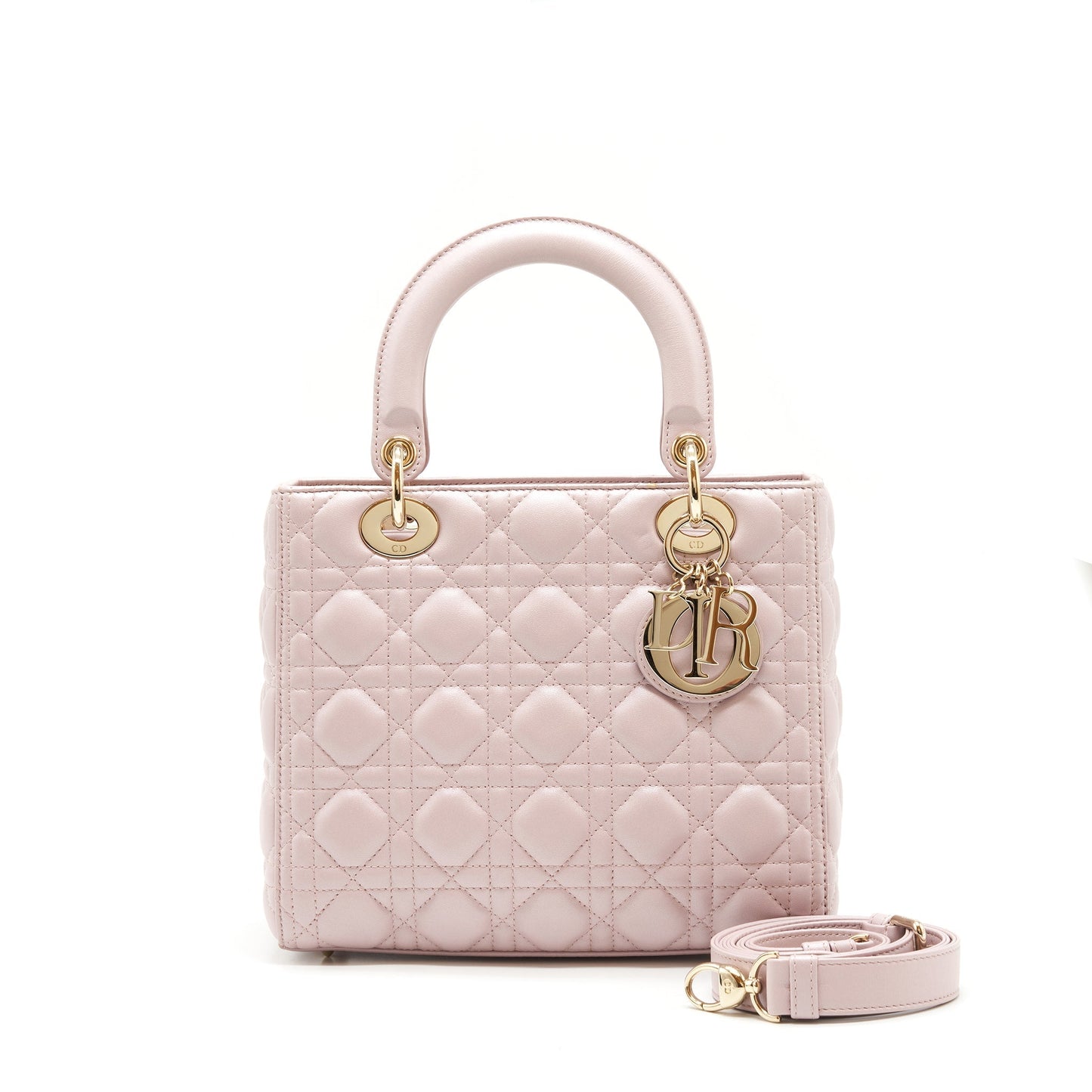 DIor Lady Dior Lambskin Light Pink