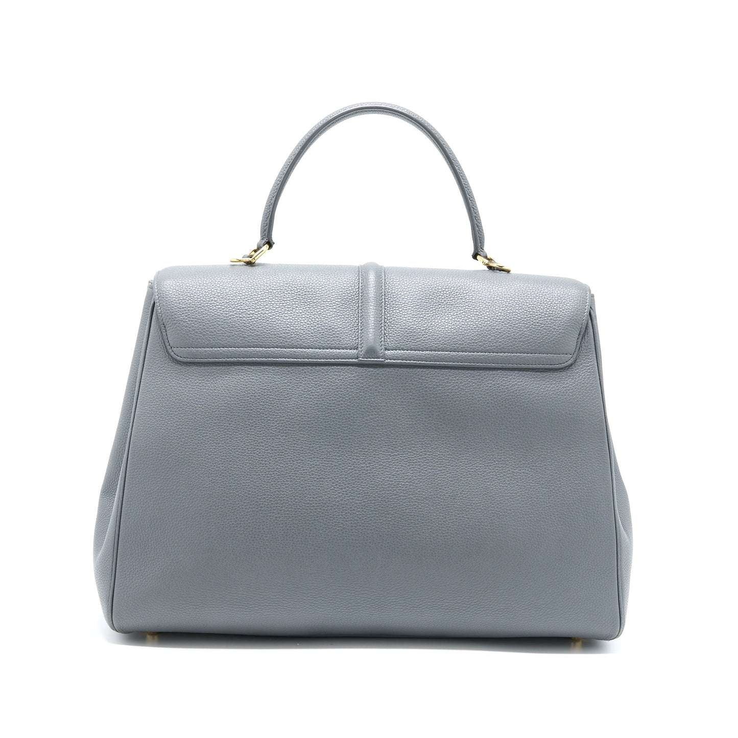 Celine 16 Purse Grained Calfskin Grey