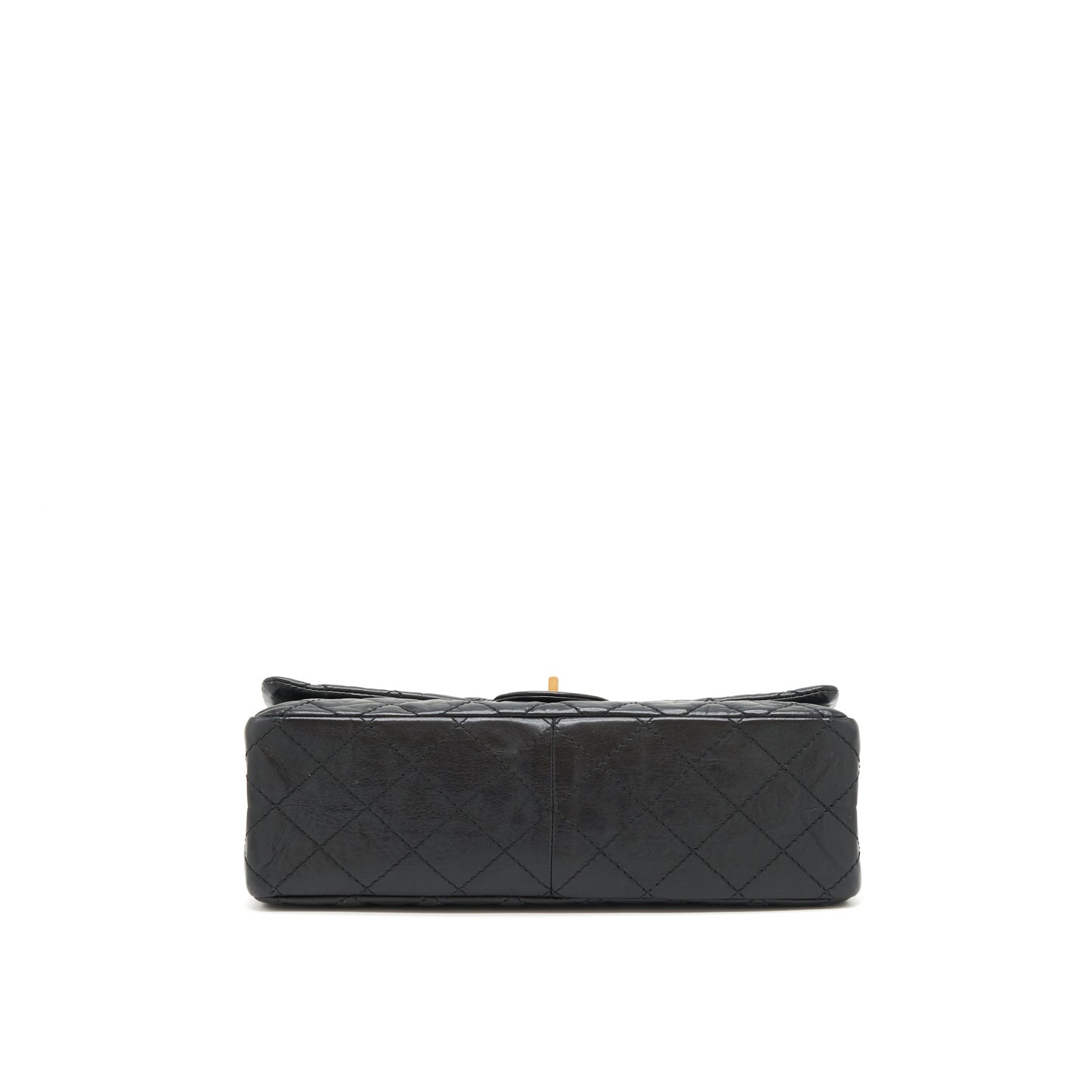 Chanel 2.55 226 Reissue Double Flap Bag Calfskin Black