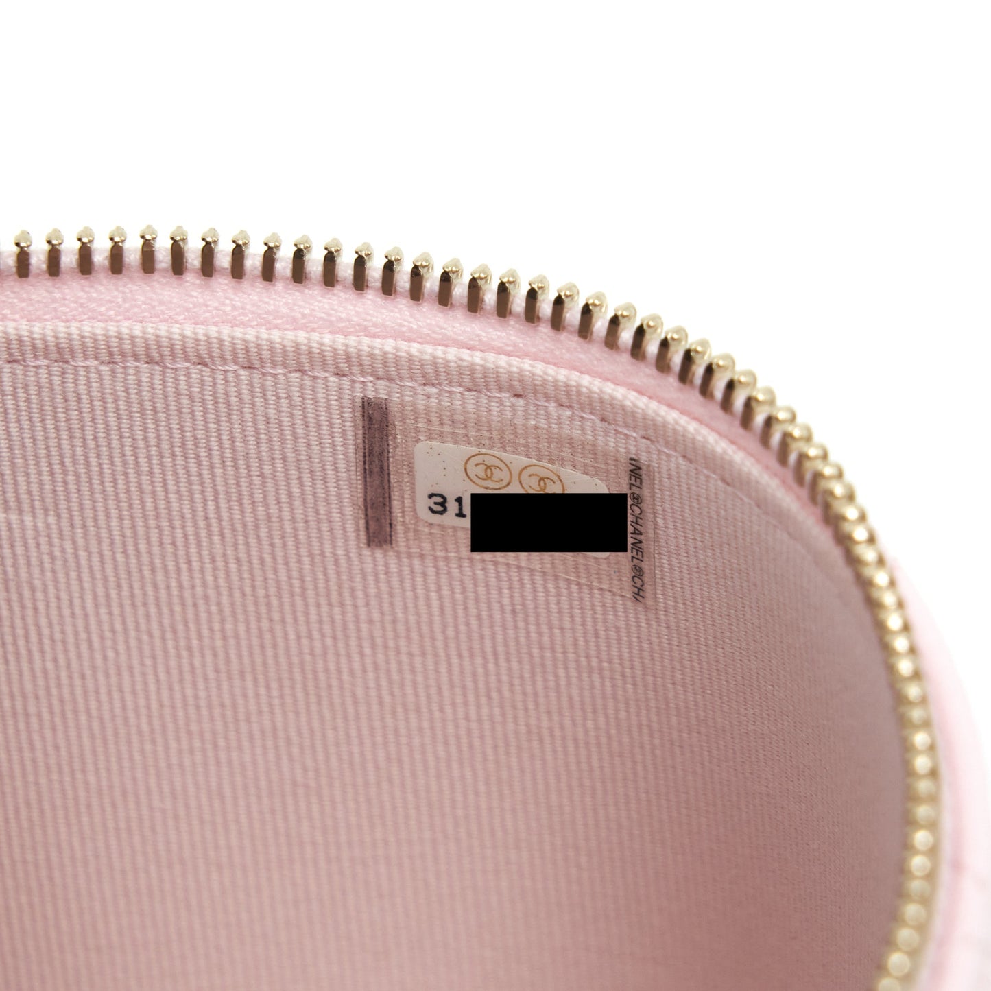 Chanel 22P Top Handle Mini Vanity With Chain Lambskin Light Pink L