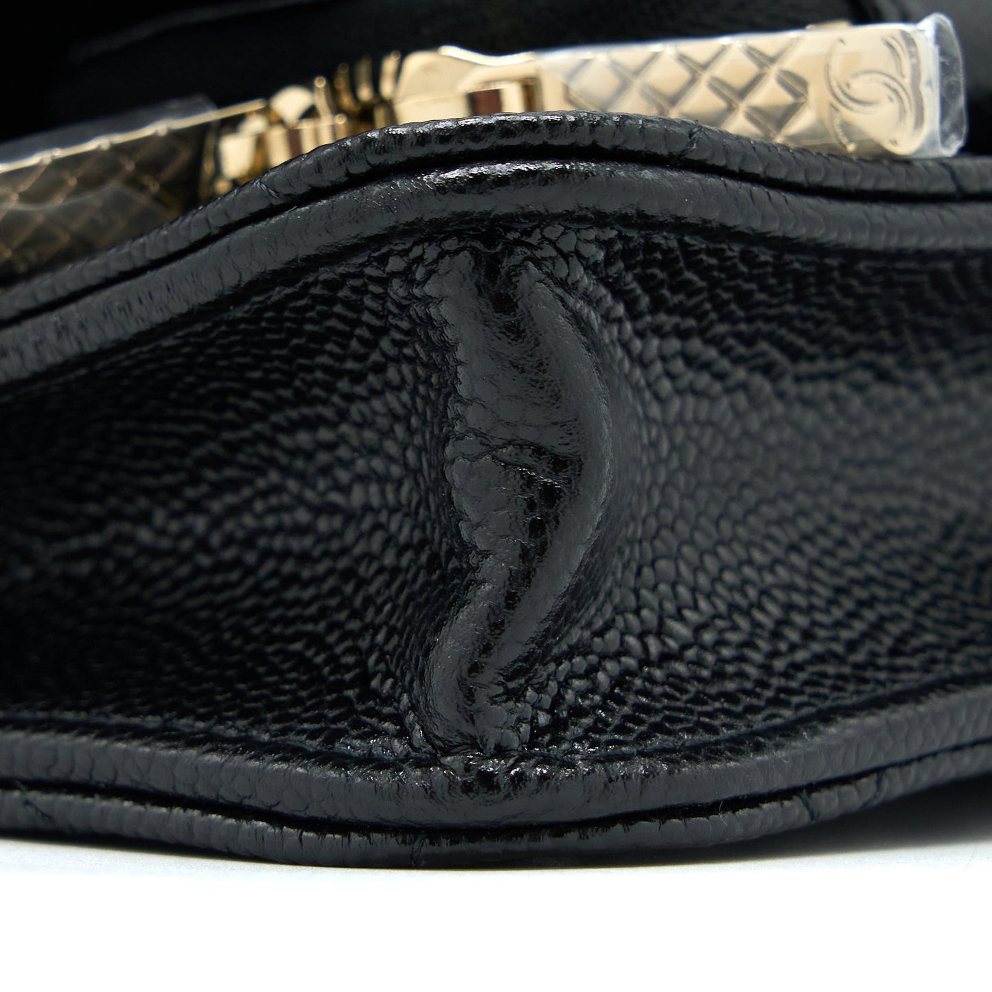 Chanel Mini Business Affinity Caviar Black L (Microchip)