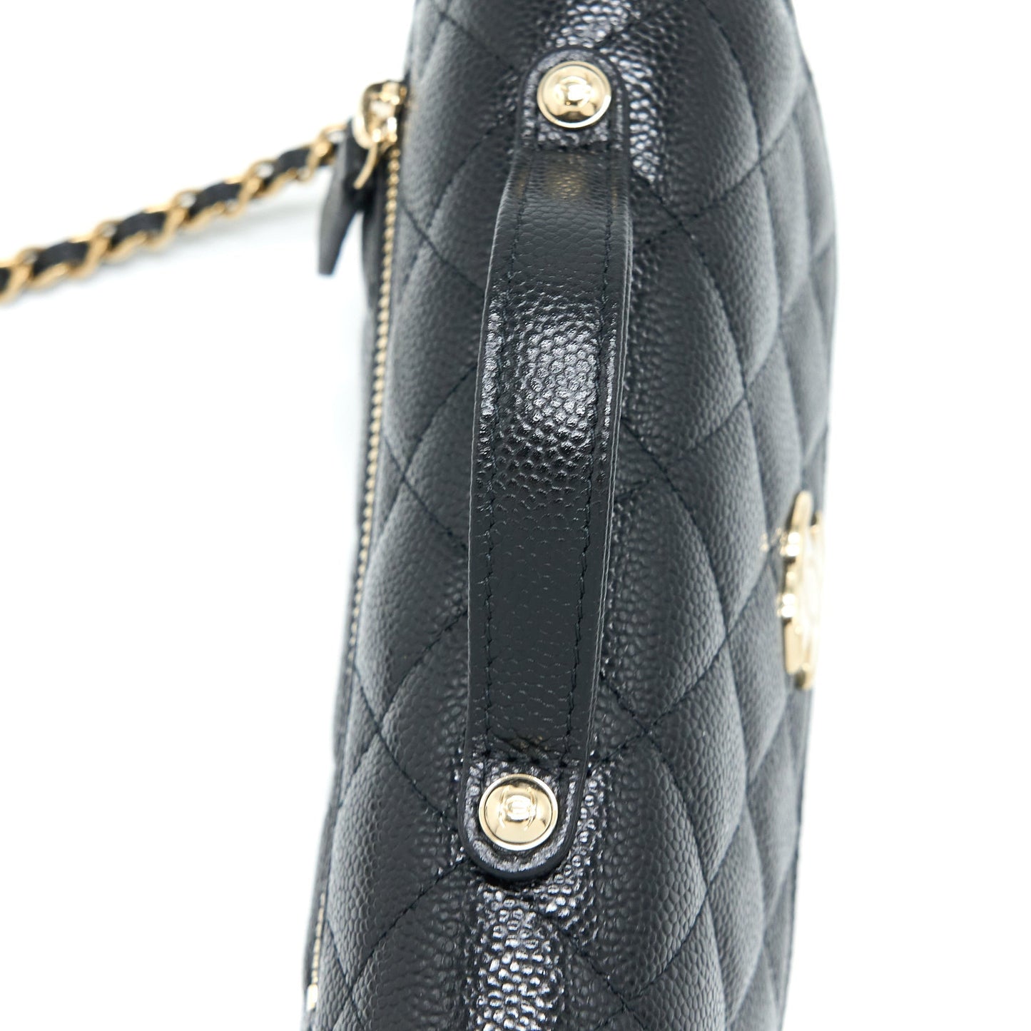 Chanel Mini Business Affinity Caviar Black L (Microchip)