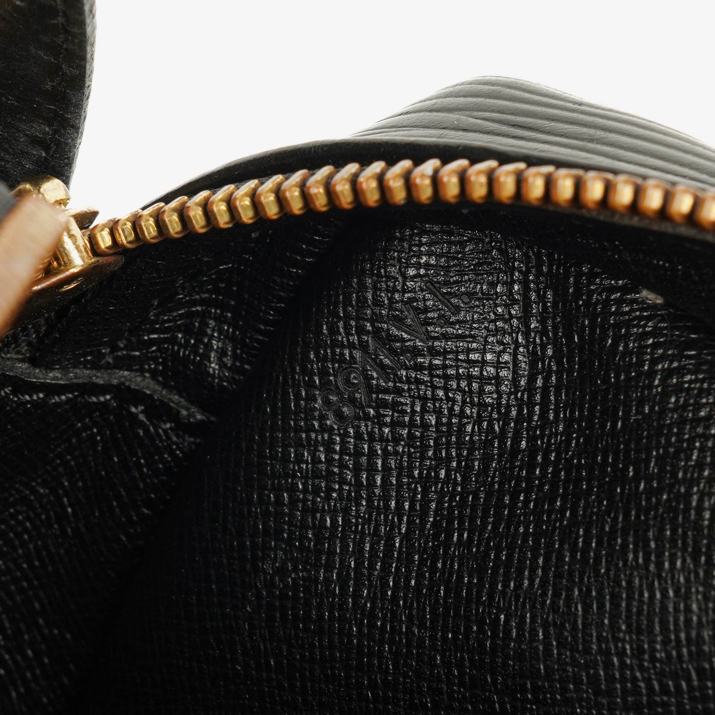 Louis Vuitton Jeune Fille MM Black Epi Leather Crossbody Bag