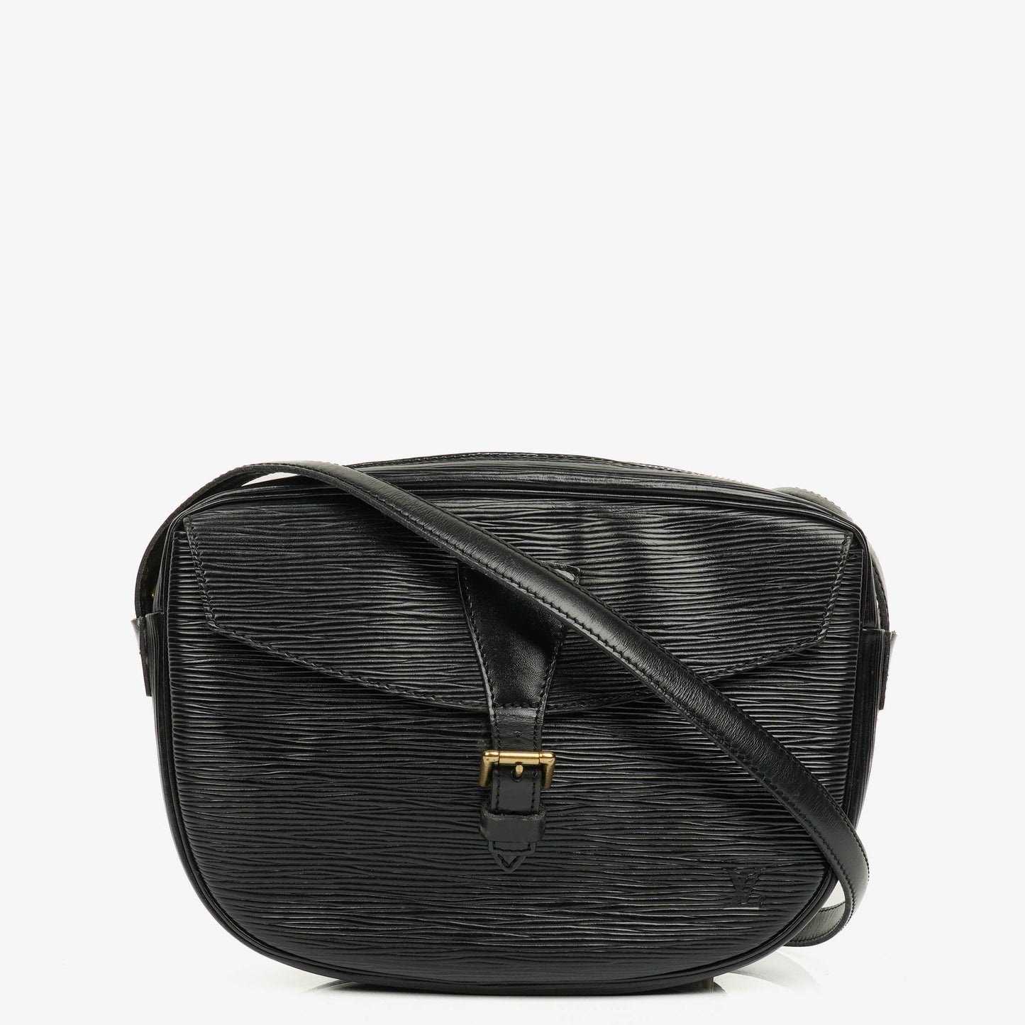Louis Vuitton Jeune Fille MM Black Epi Leather Crossbody Bag
