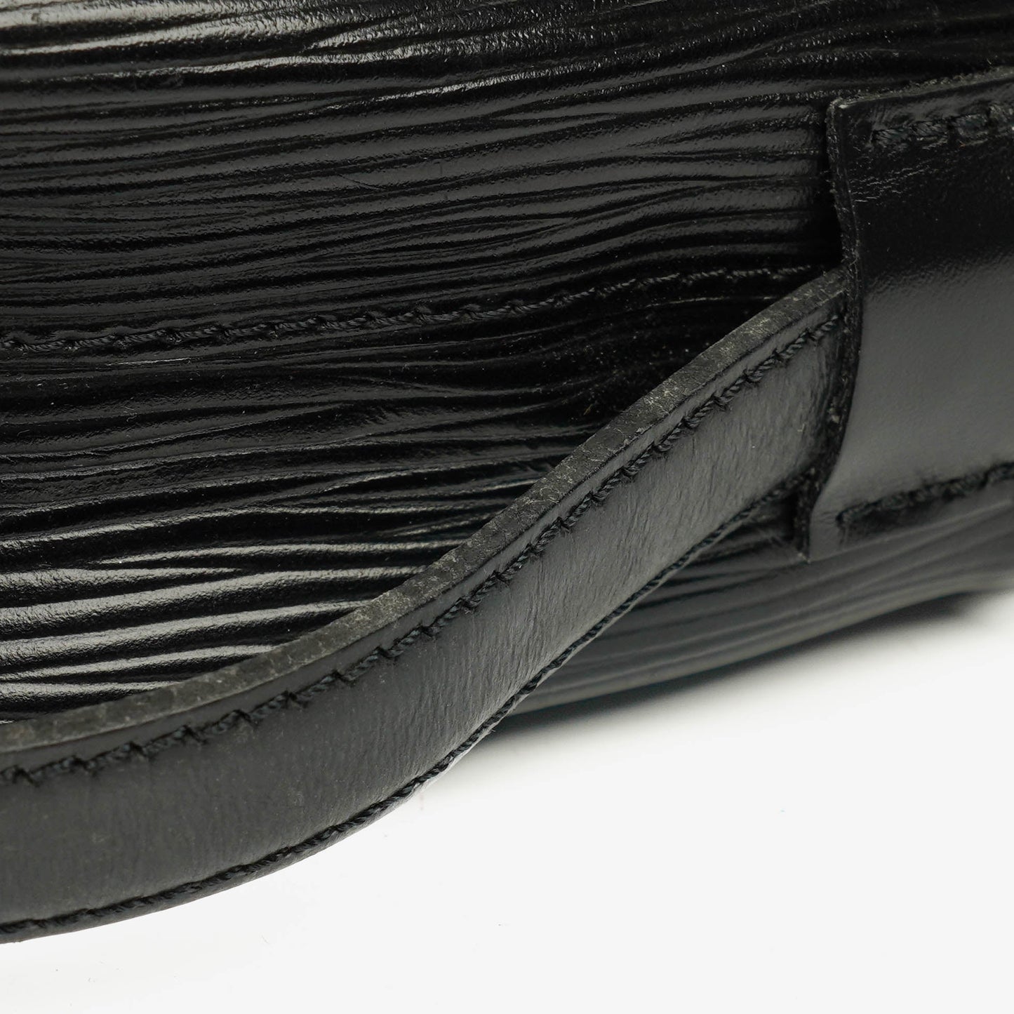 Louis Vuitton Jeune Fille MM Black Epi Leather Crossbody Bag