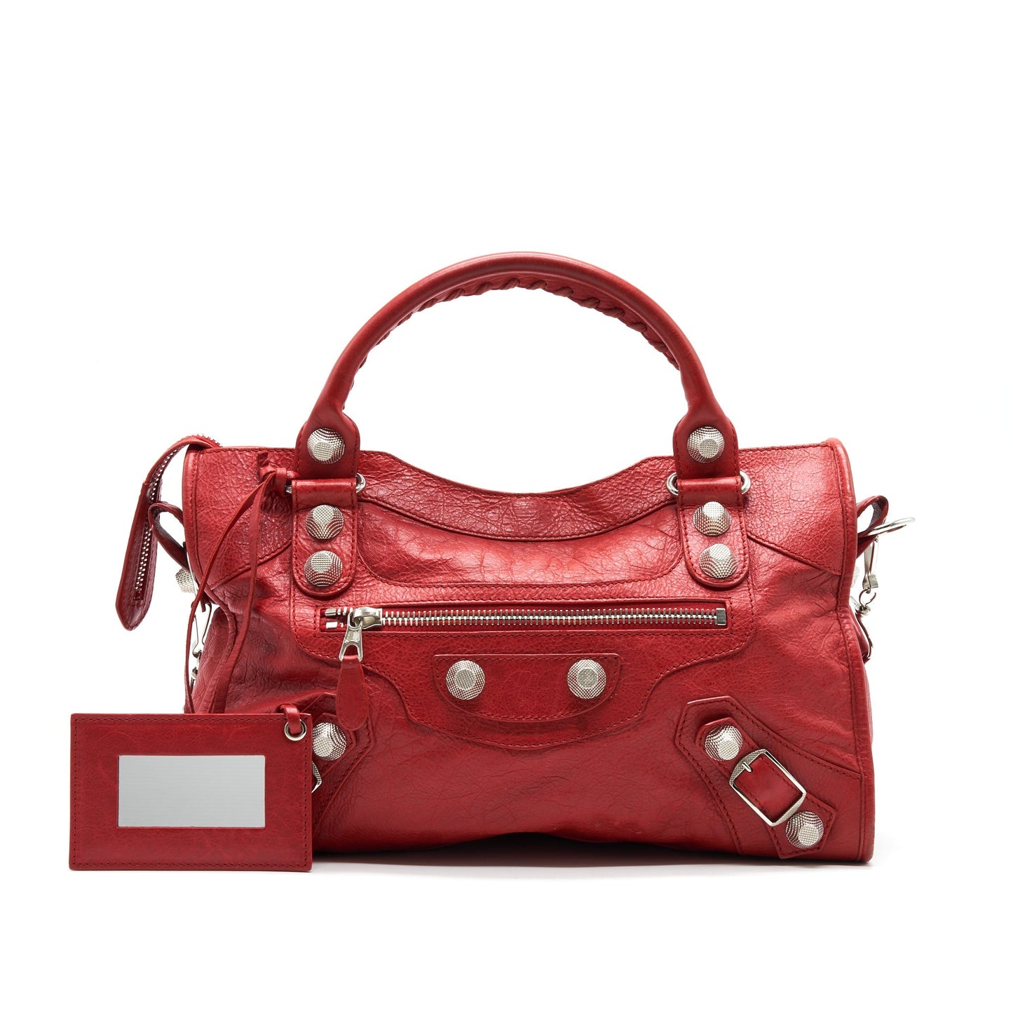 Balenciaga Giant City Purse Red