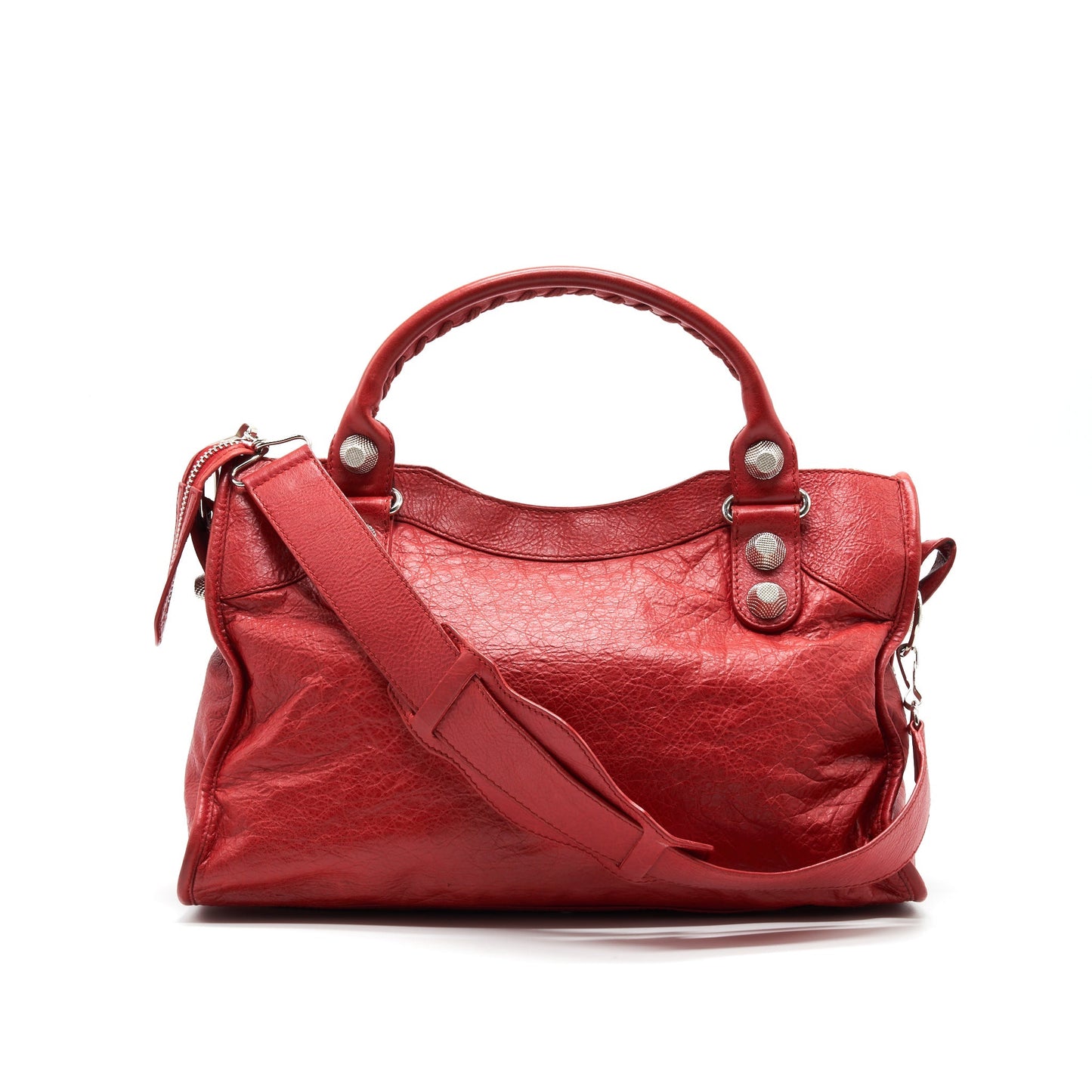 Balenciaga Giant City Purse Red