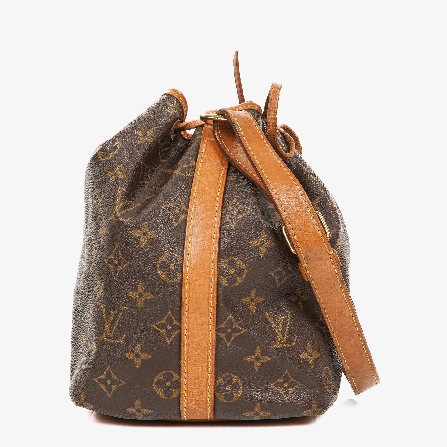 Louis Vuitton Petit Noe Monogram Canvas Shoulder Bag