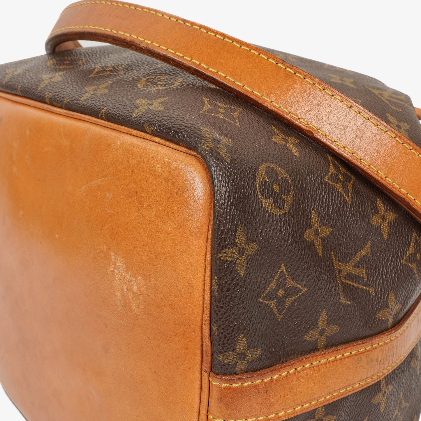 Louis Vuitton Petit Noe Monogram Canvas Shoulder Bag