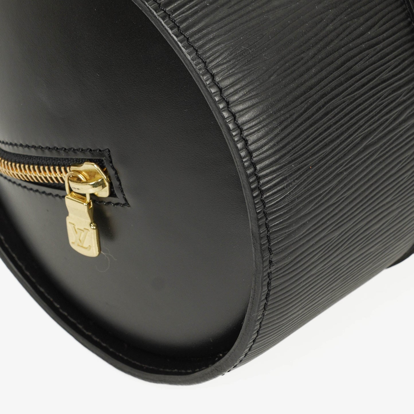 Louis Vuitton Soufflot Handbag In Black Epi Leather
