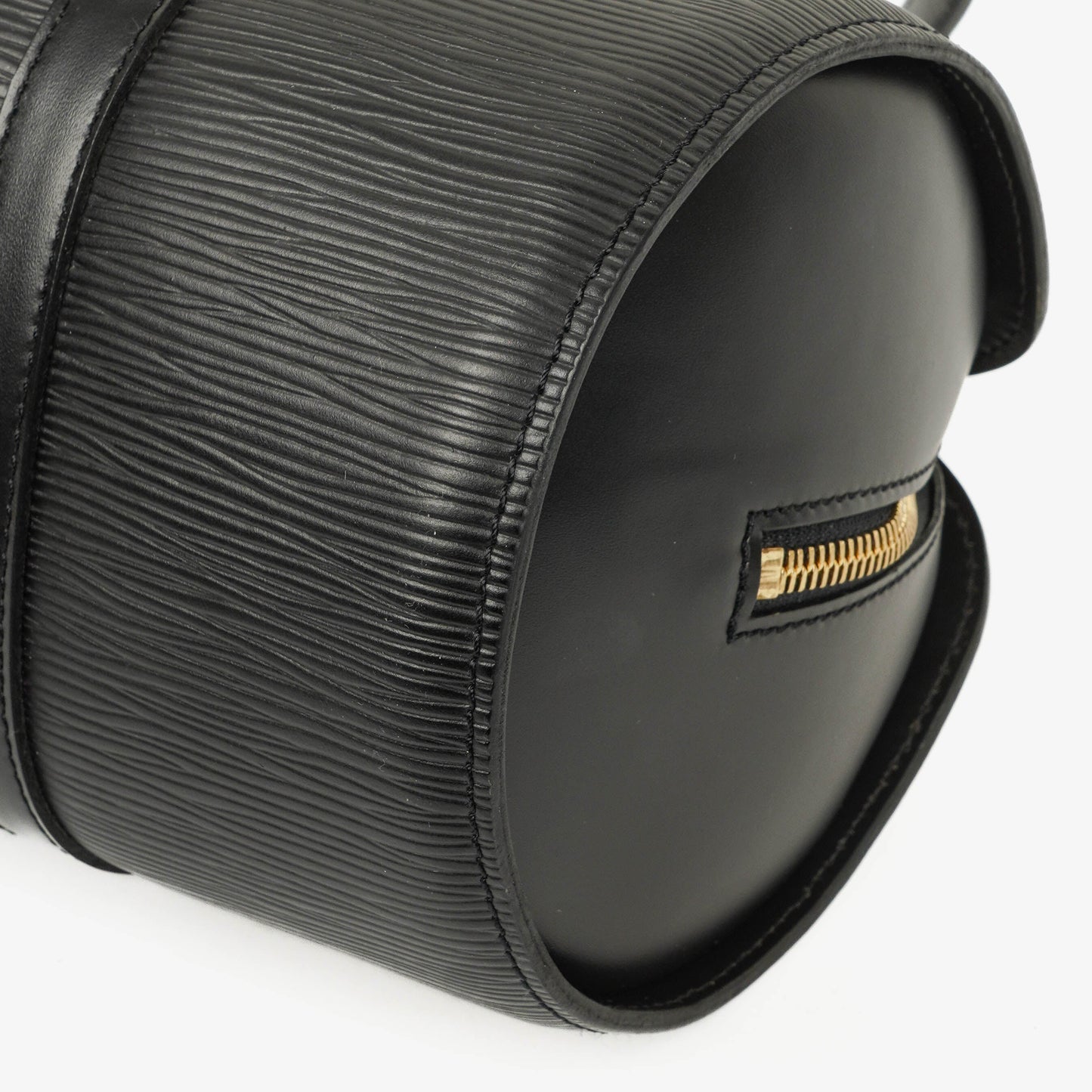Louis Vuitton Soufflot Handbag In Black Epi Leather
