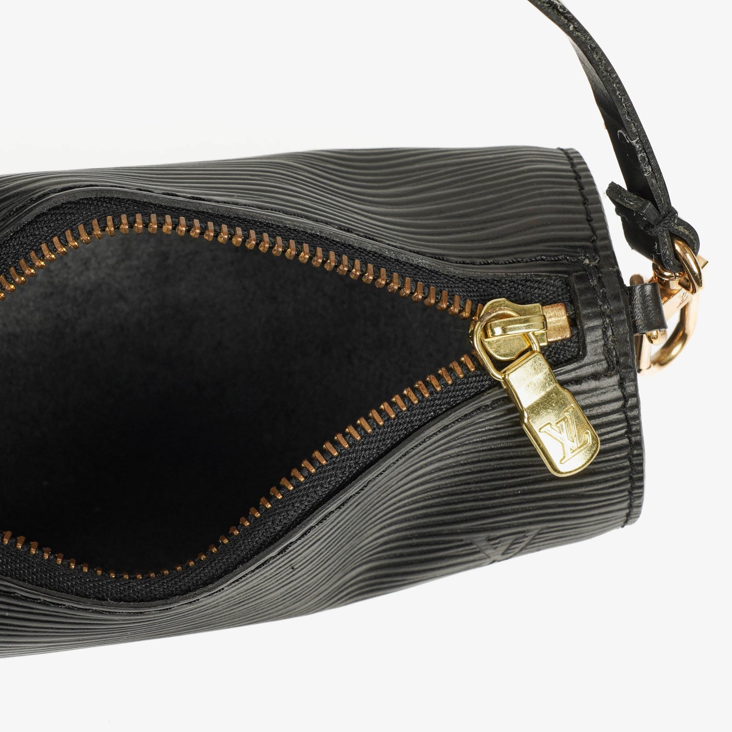 Louis Vuitton Soufflot Handbag In Black Epi Leather