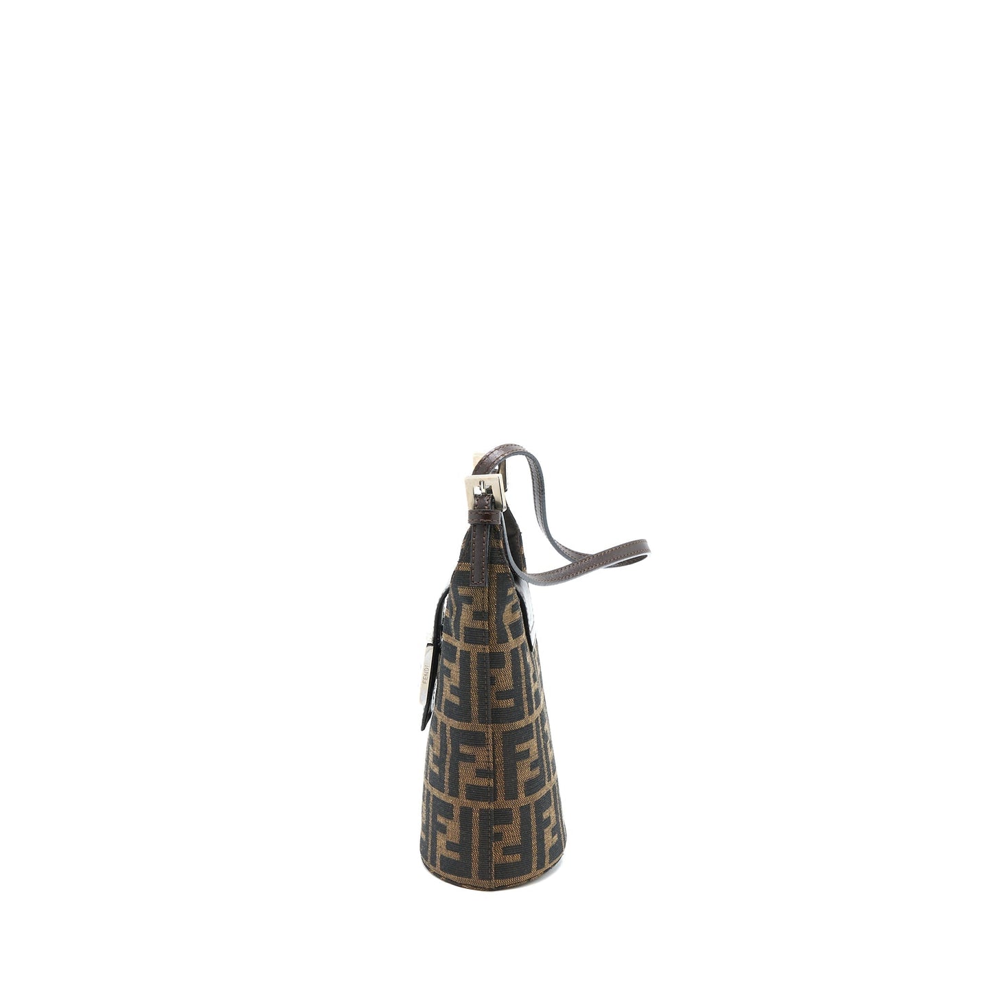 Fendi Vintage Mini Purse Canvas/Leather Jacquard